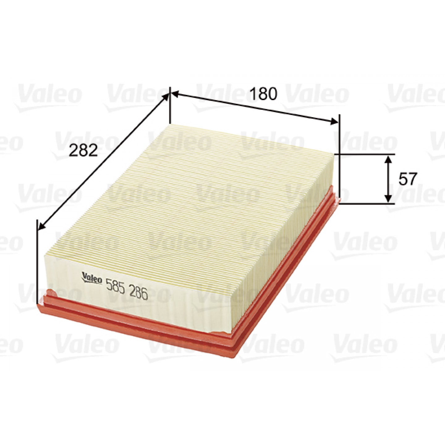 Luchtfilter VALEO 585286