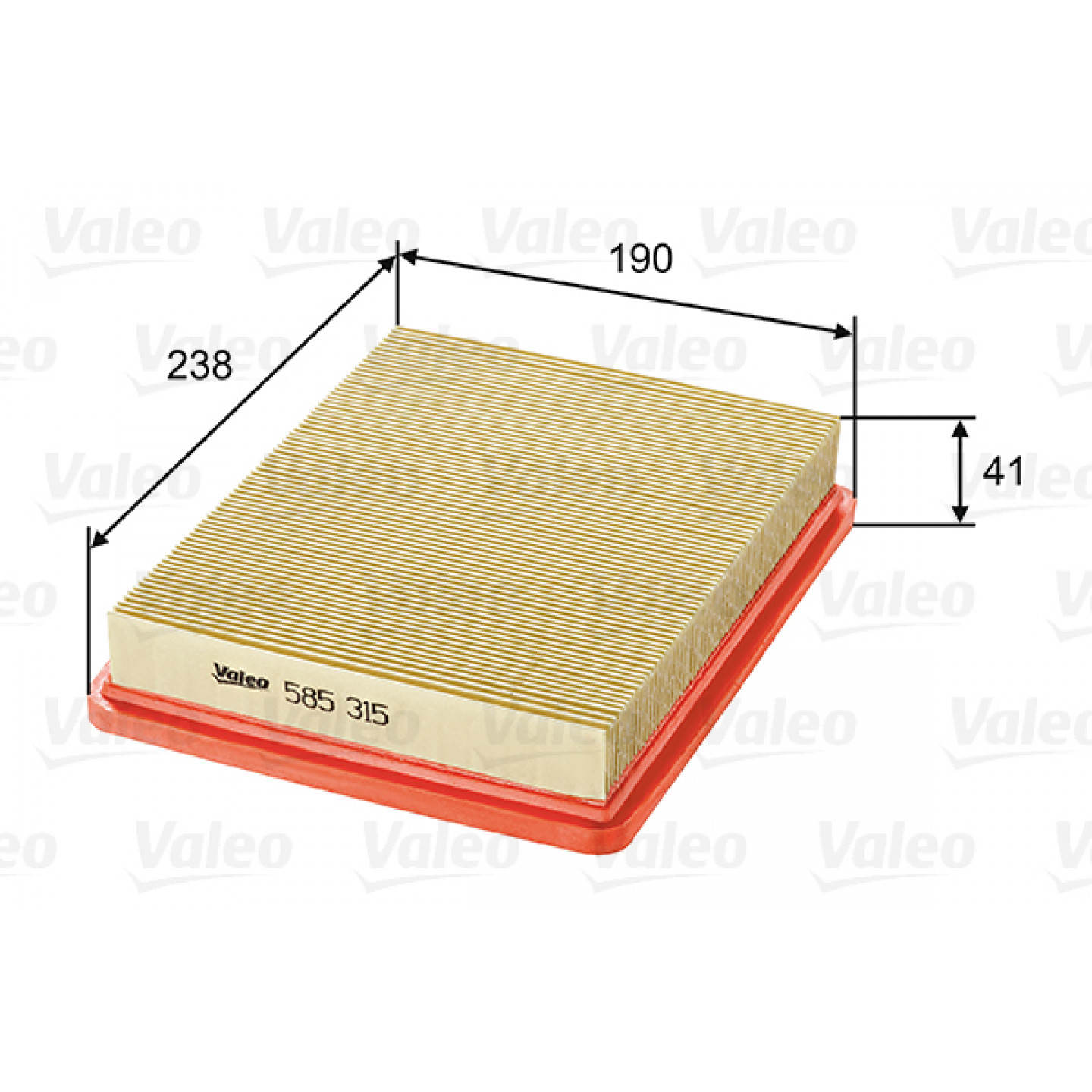 Luftfilter VALEO 585315