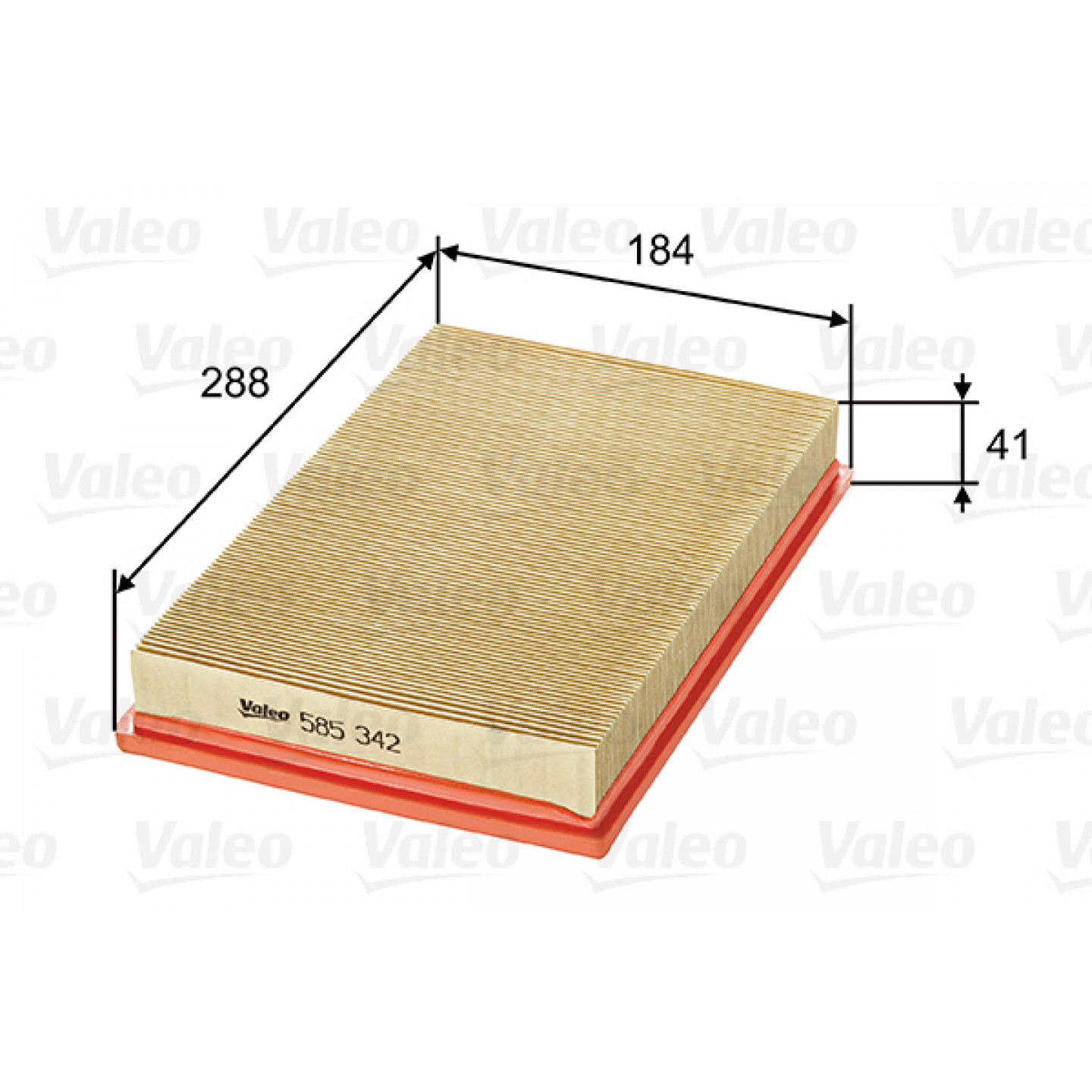 Luchtfilter VALEO 585342