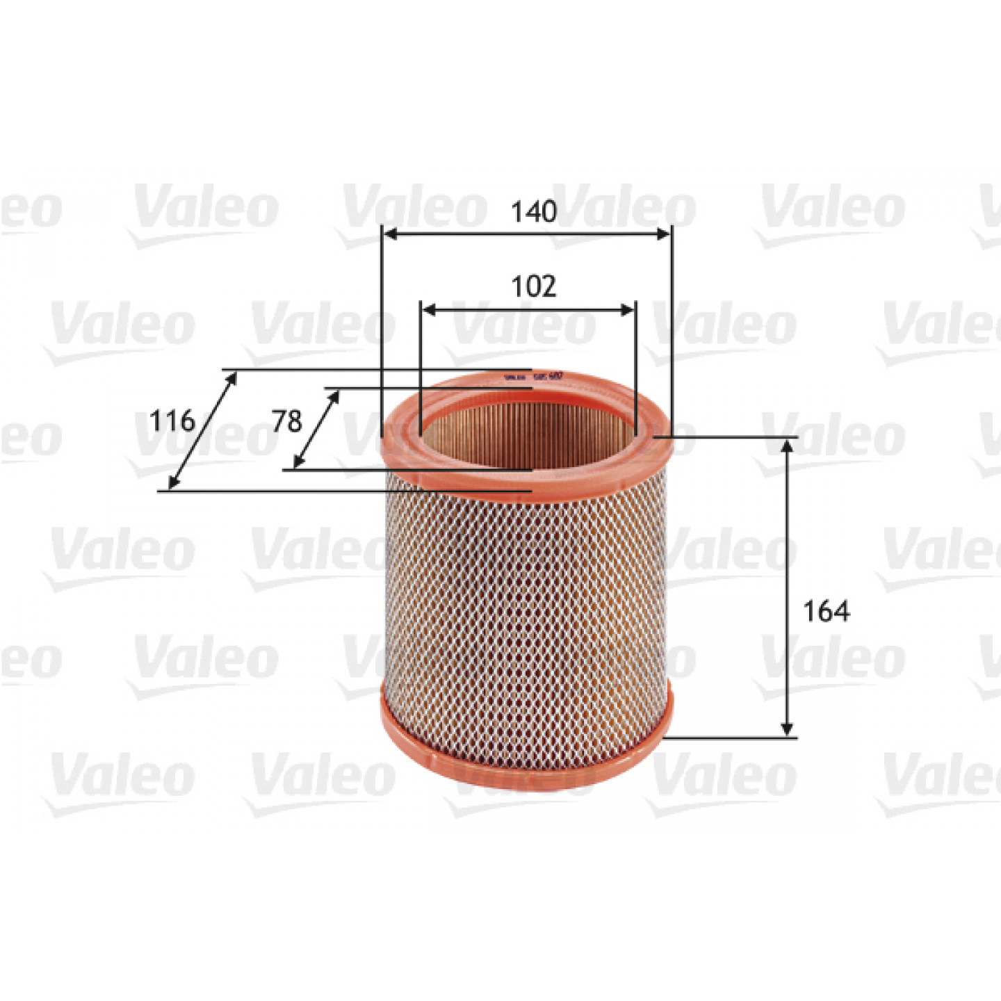 Luftfilter VALEO 585602