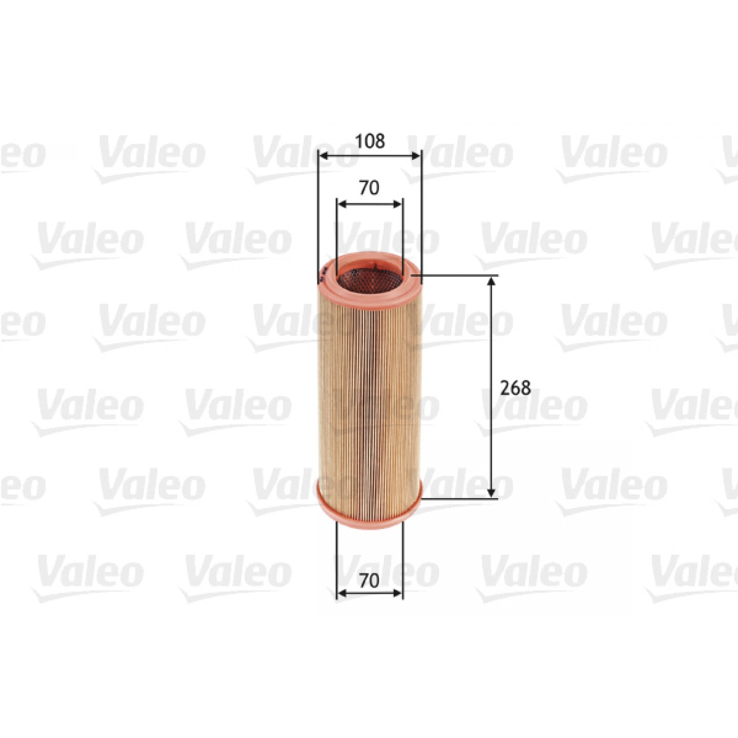 Filtro de ar VALEO 585631