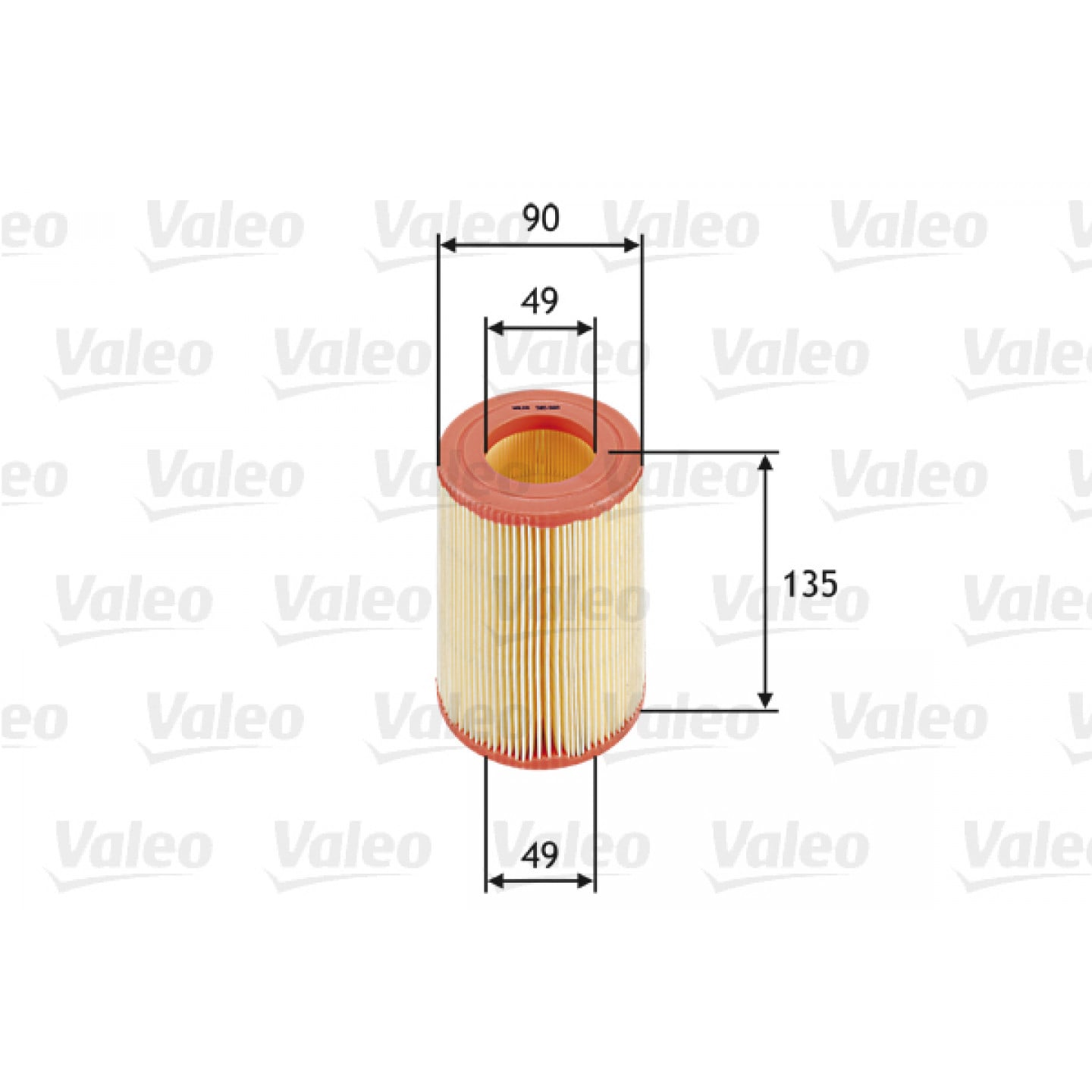 Luftfilter VALEO 585660