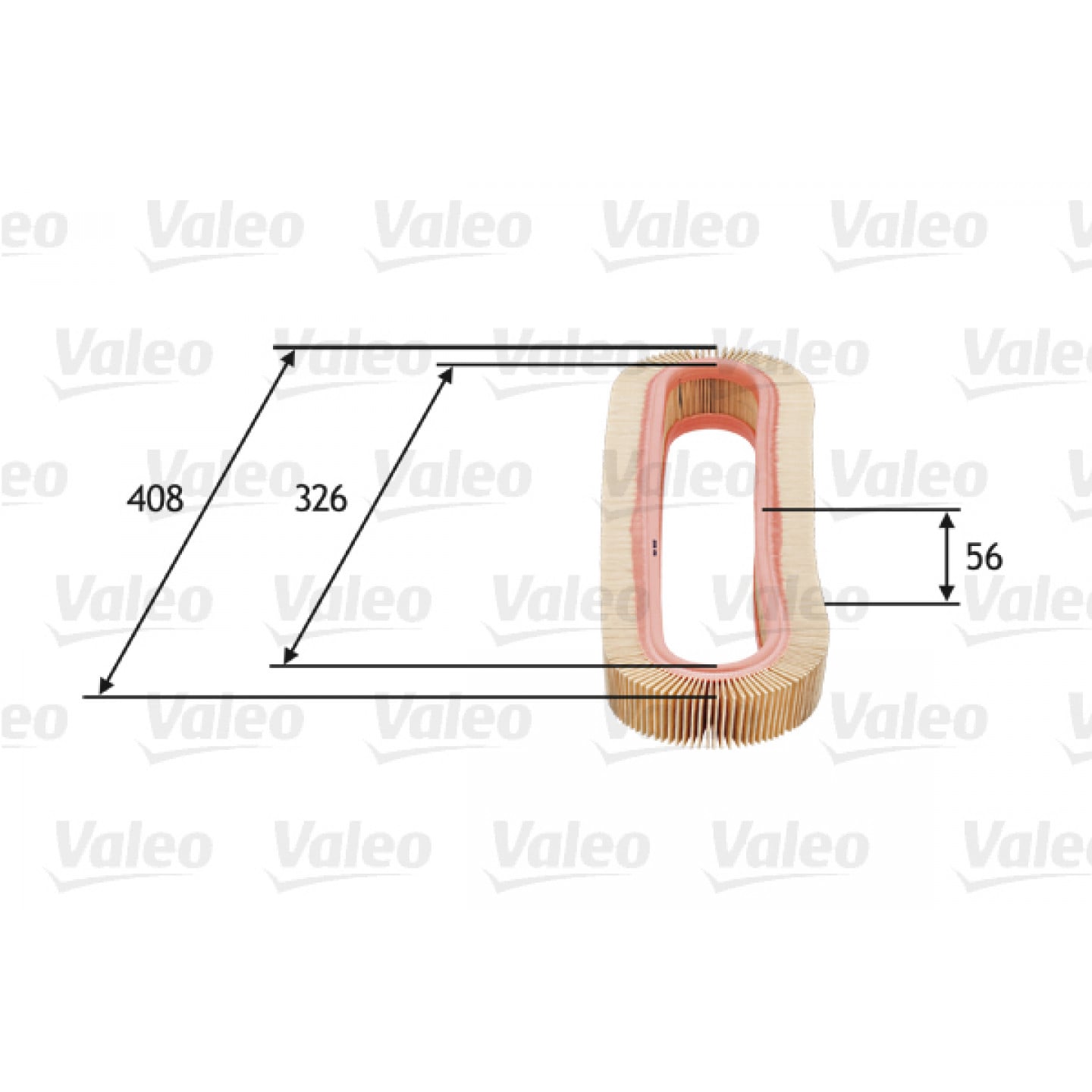 Luftfilter VALEO 585667