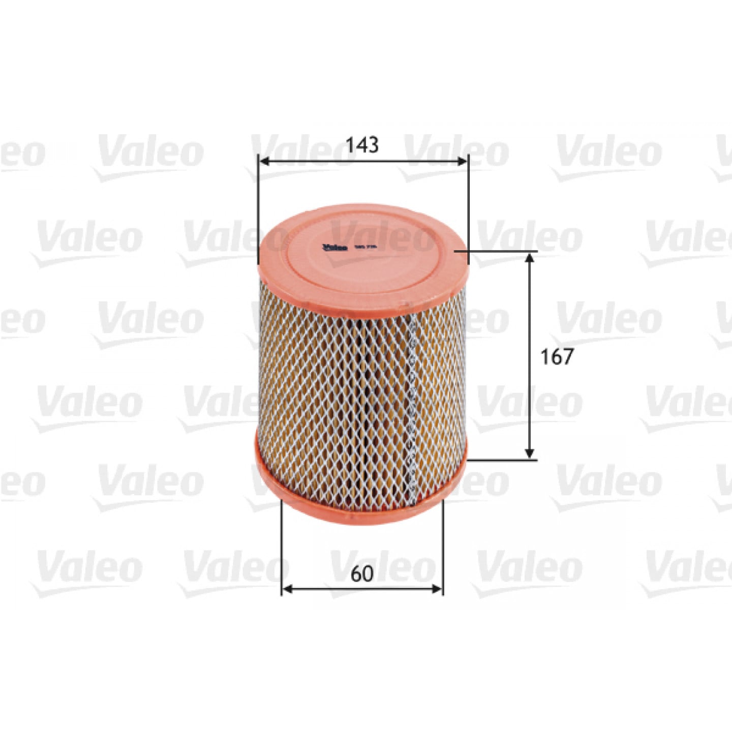 Luchtfilter VALEO 585726