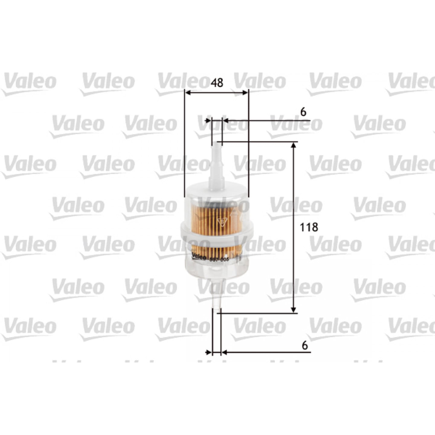 Kraftstofffilter VALEO 587005