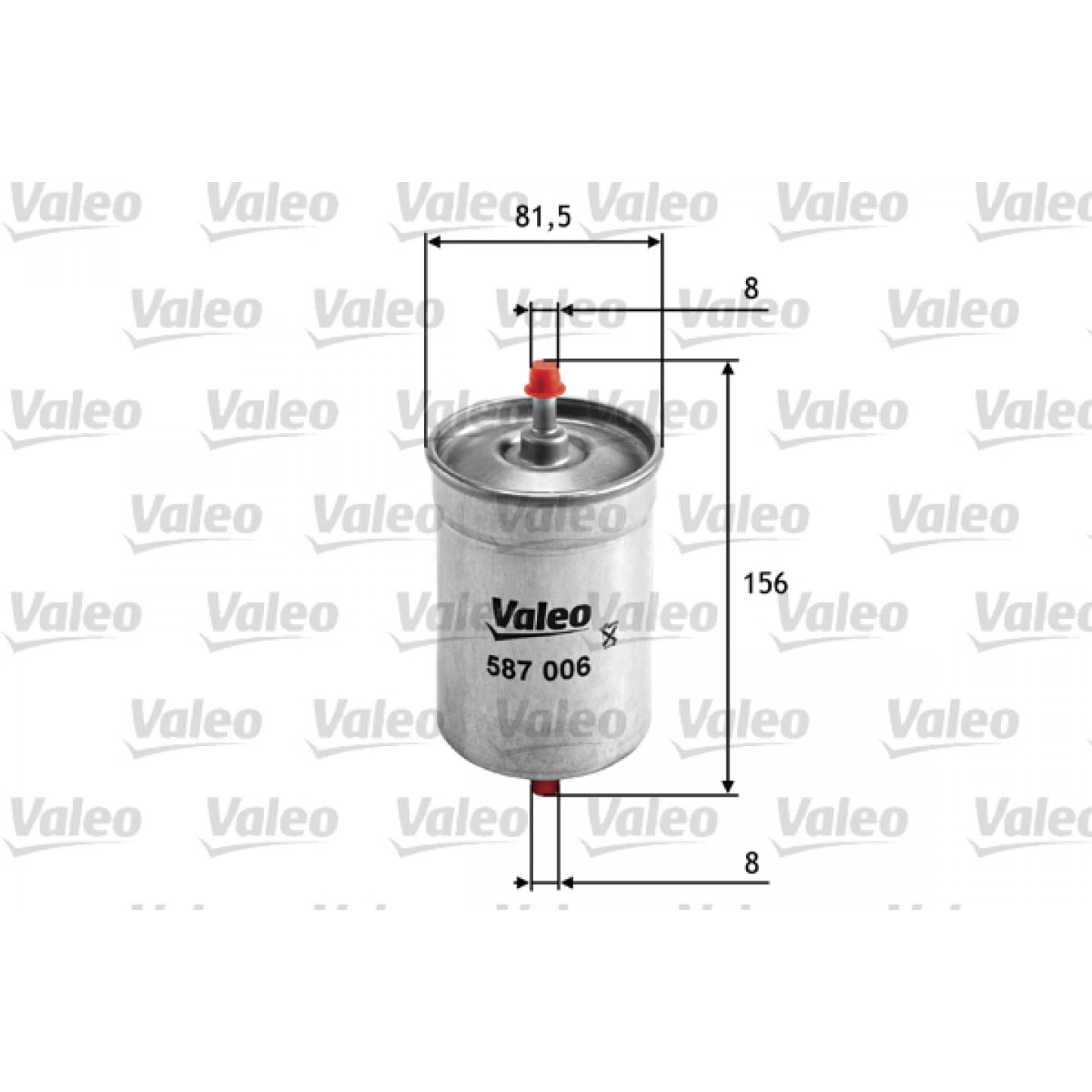 Palivový filtr VALEO 587006