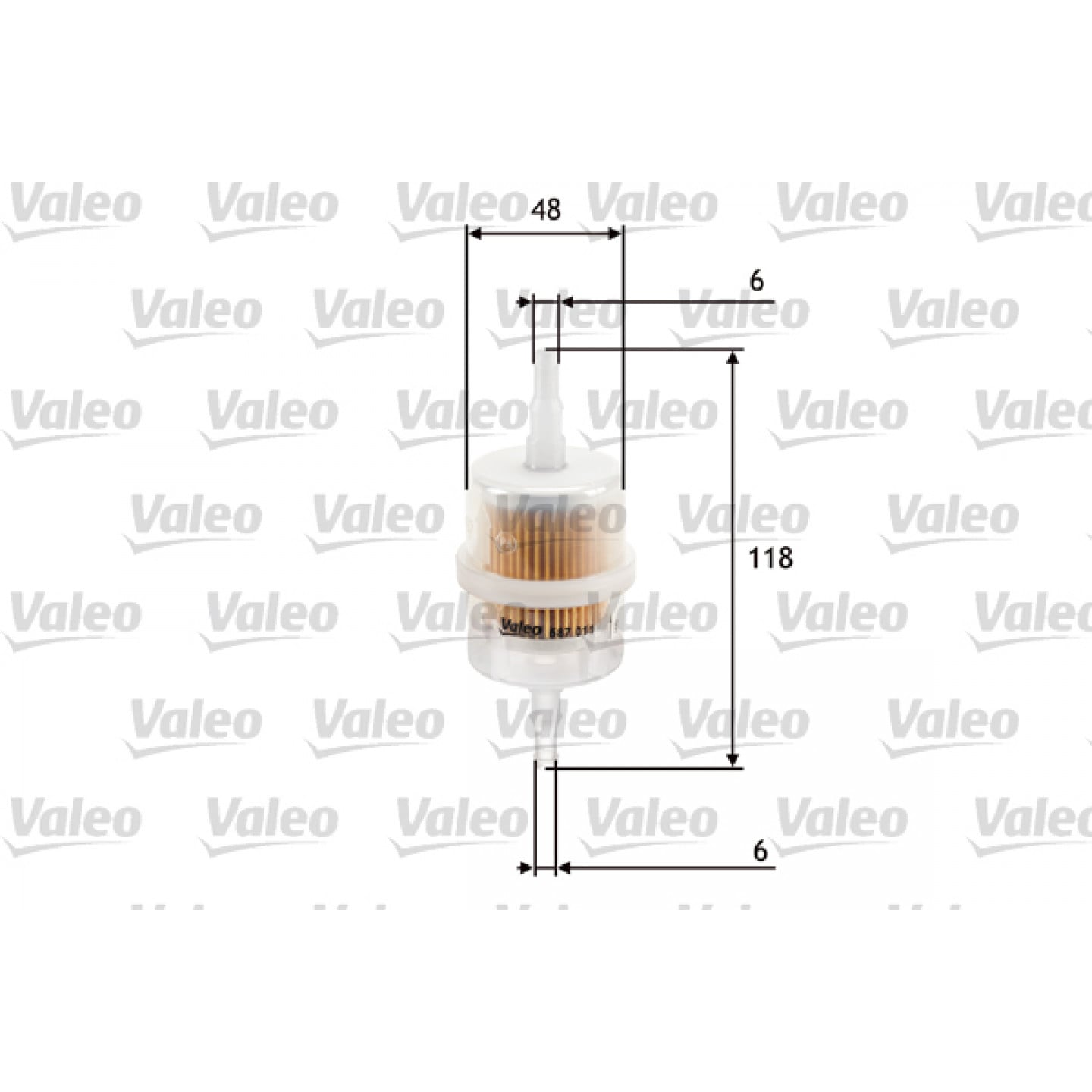 Kraftstofffilter VALEO 587011