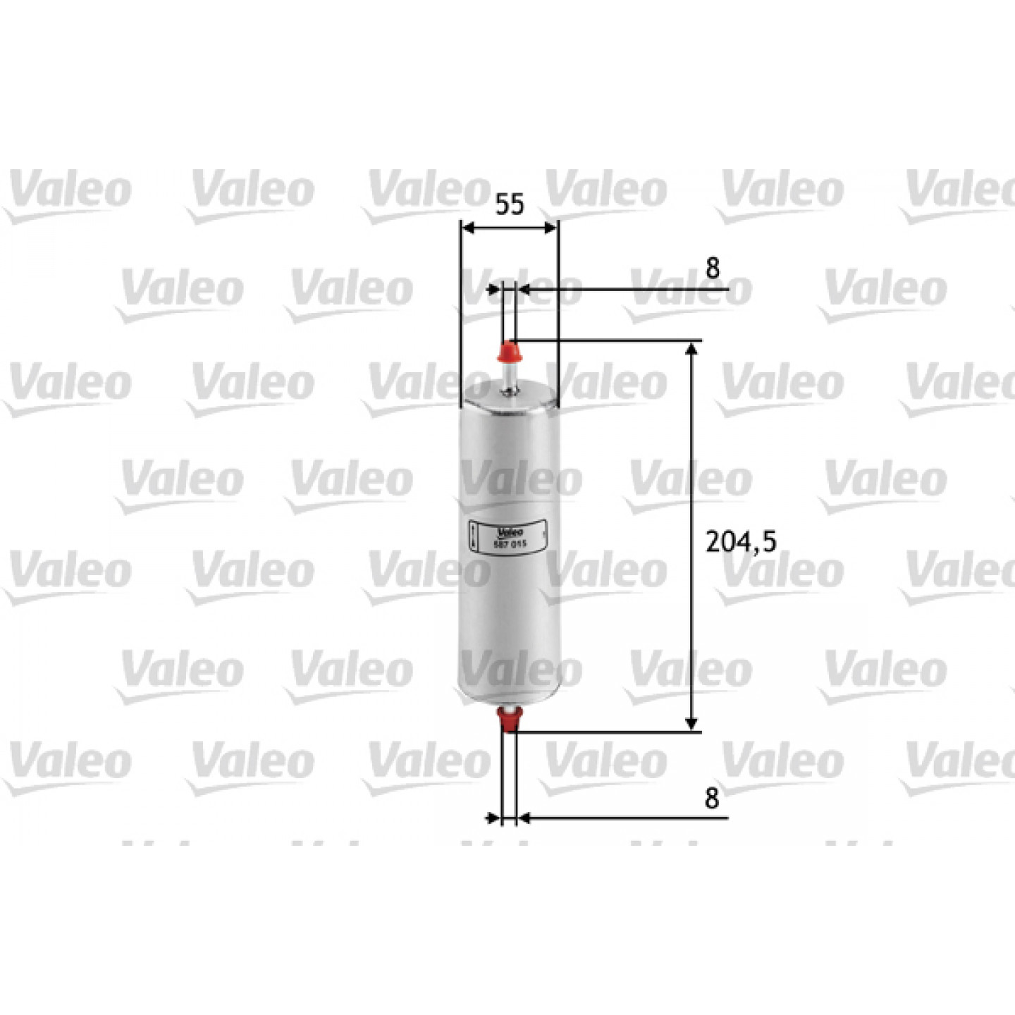 Filtro combustible VALEO 587015