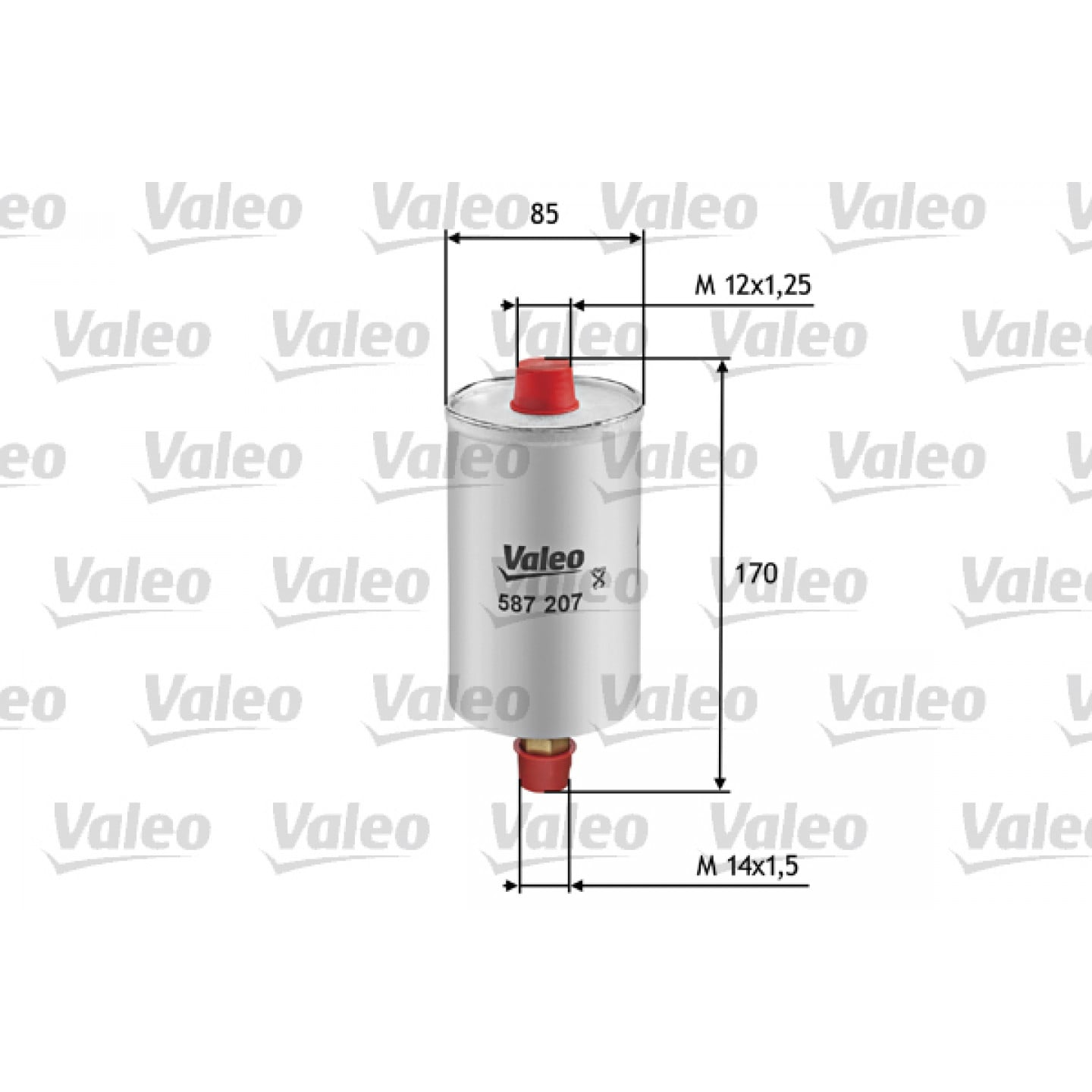 Filtro combustible VALEO 587207