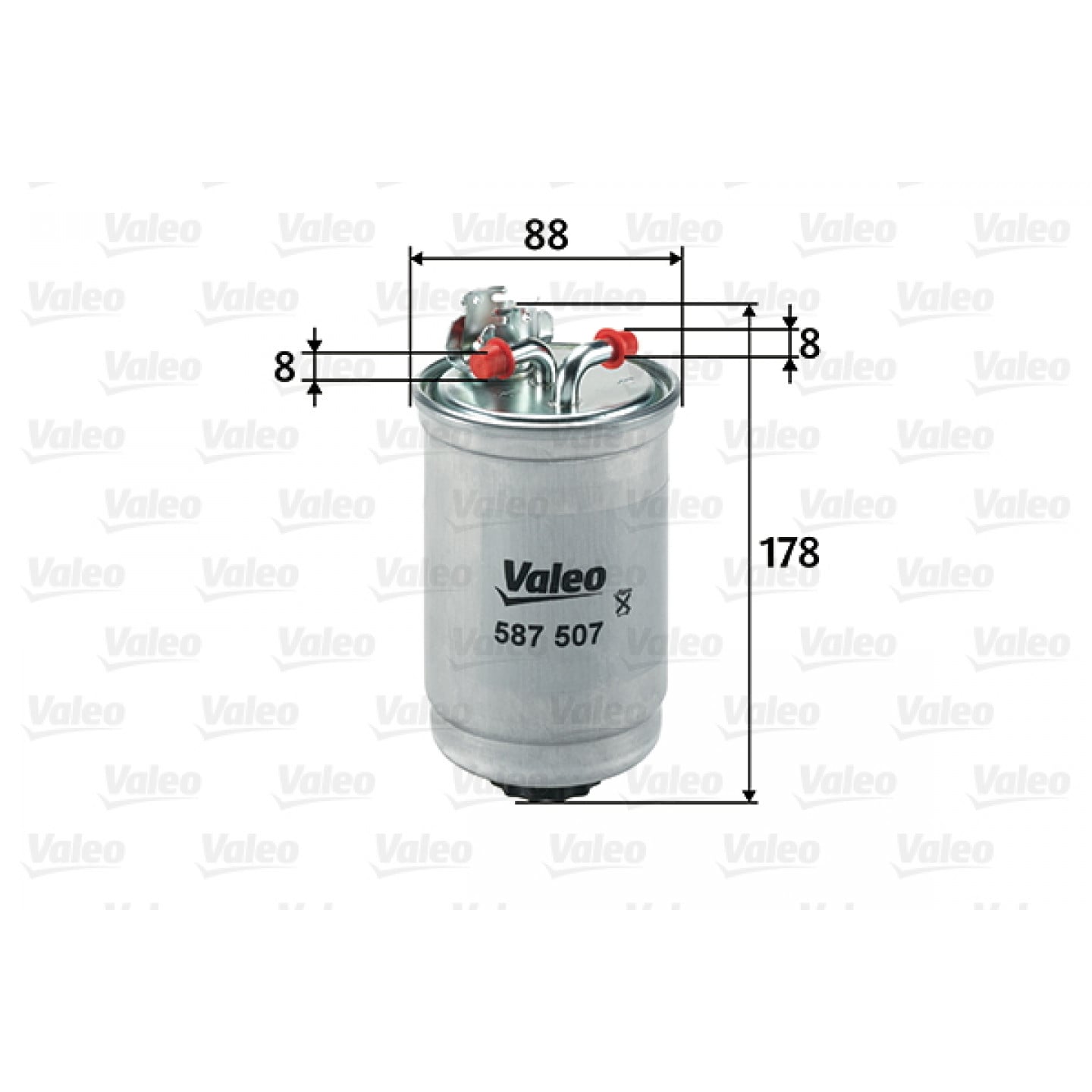 Filtro carburante VALEO 587507