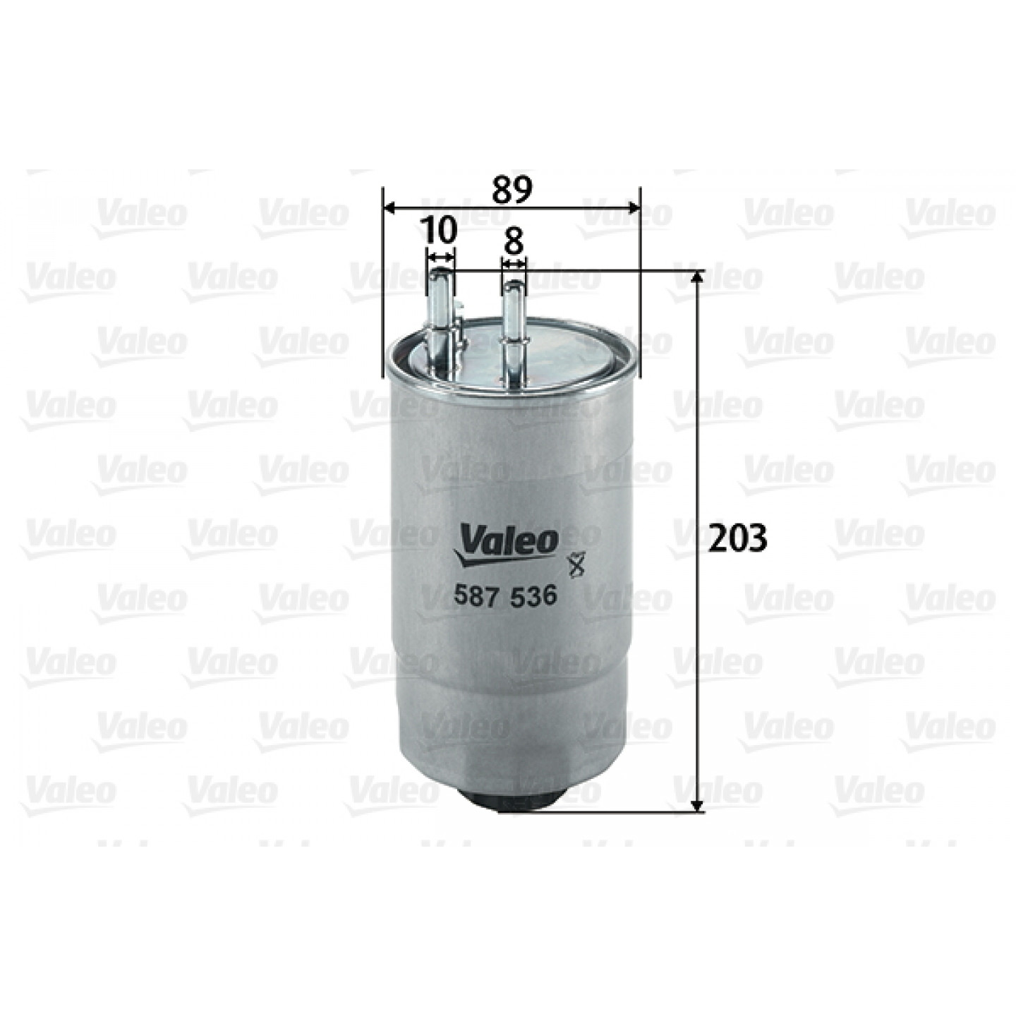 Brandstoffilter VALEO 587536