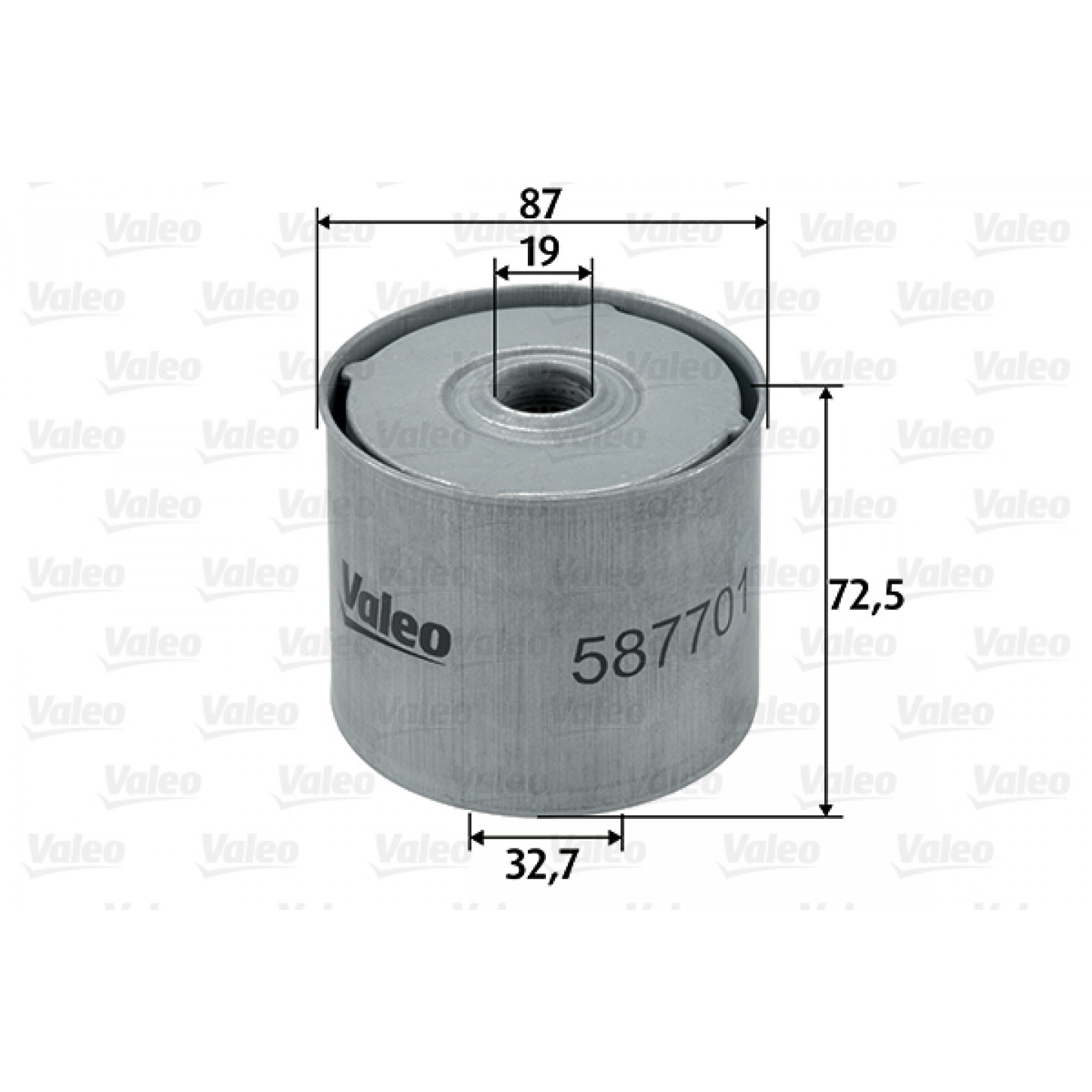 Kraftstofffilter VALEO 587701