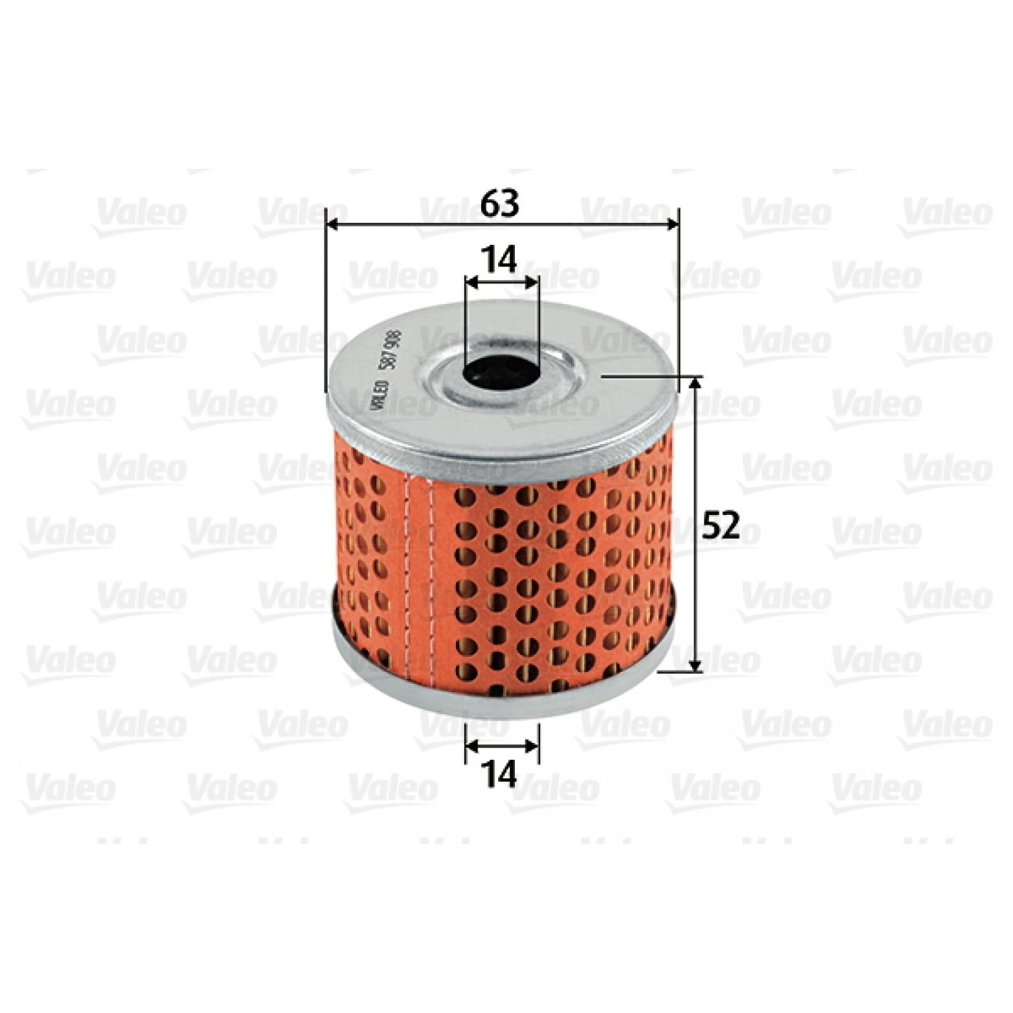 Kraftstofffilter VALEO 587908