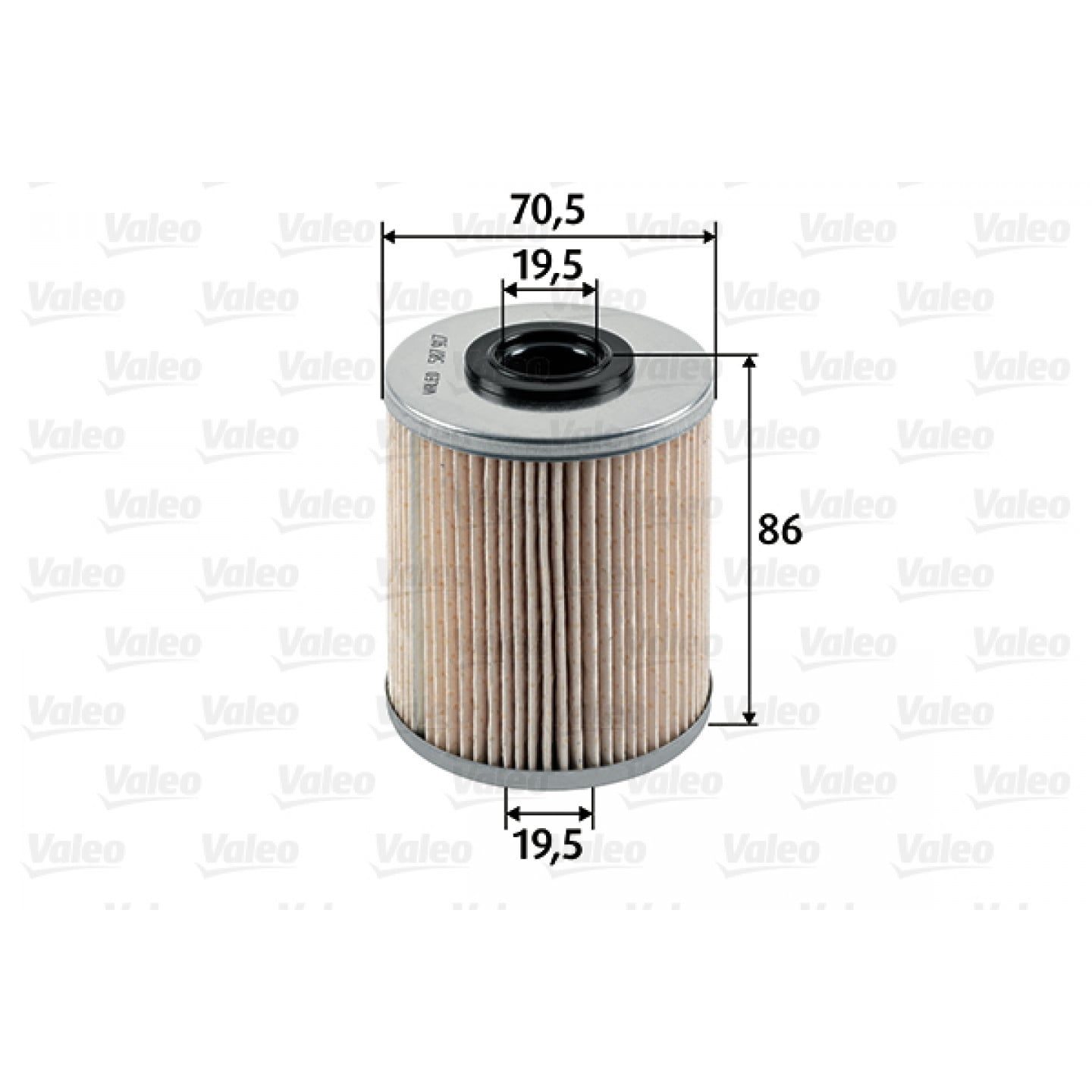 Kraftstofffilter VALEO 587917
