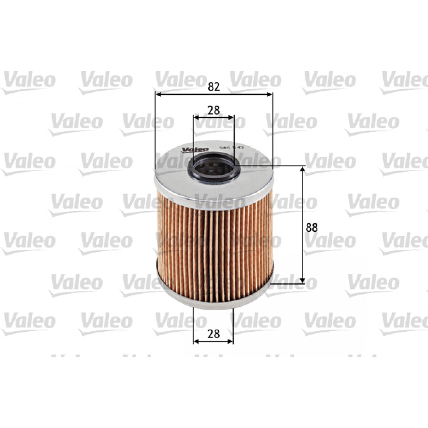 Olejový filtr VALEO 586543