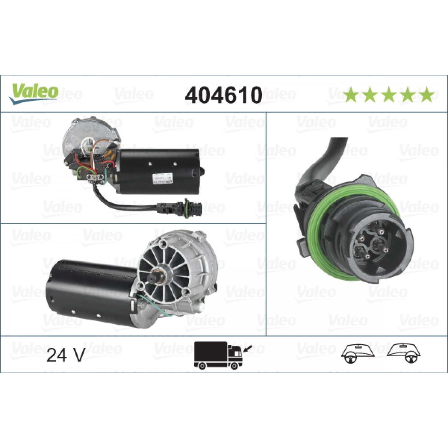 Wischermotor VALEO 404610