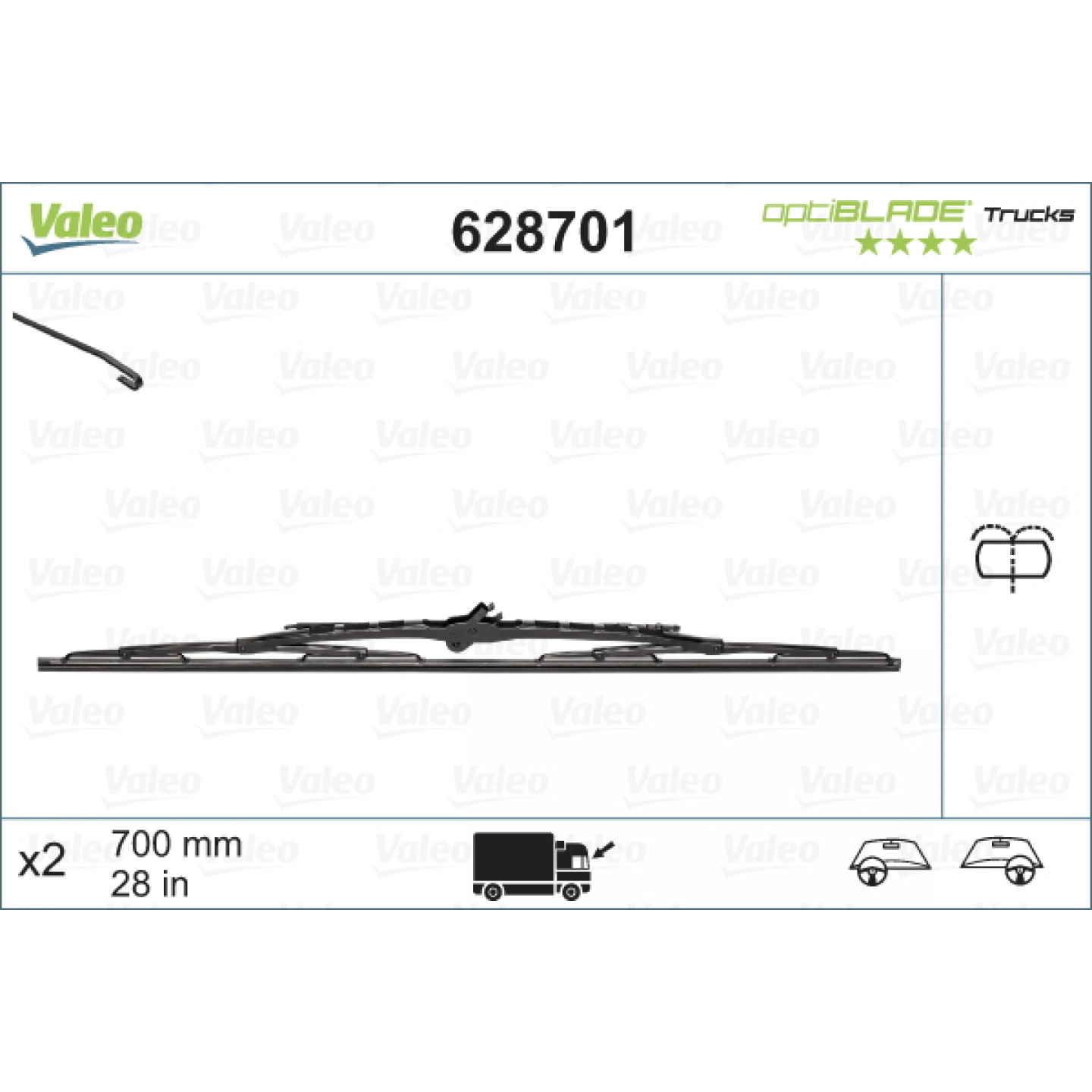 Wisserblad VALEO 628701