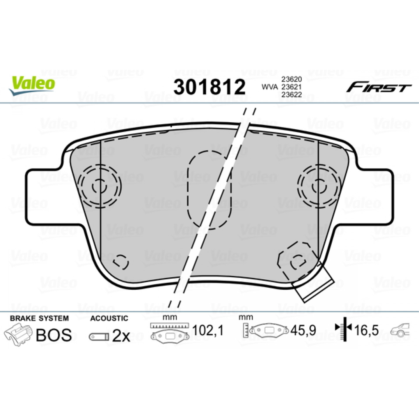 Set Pastiglie Freno A Disco ATE 13046058142 – Anteriori O Posteriori? Controlla, Con Segnalazione Usura Acustica, Per Auto