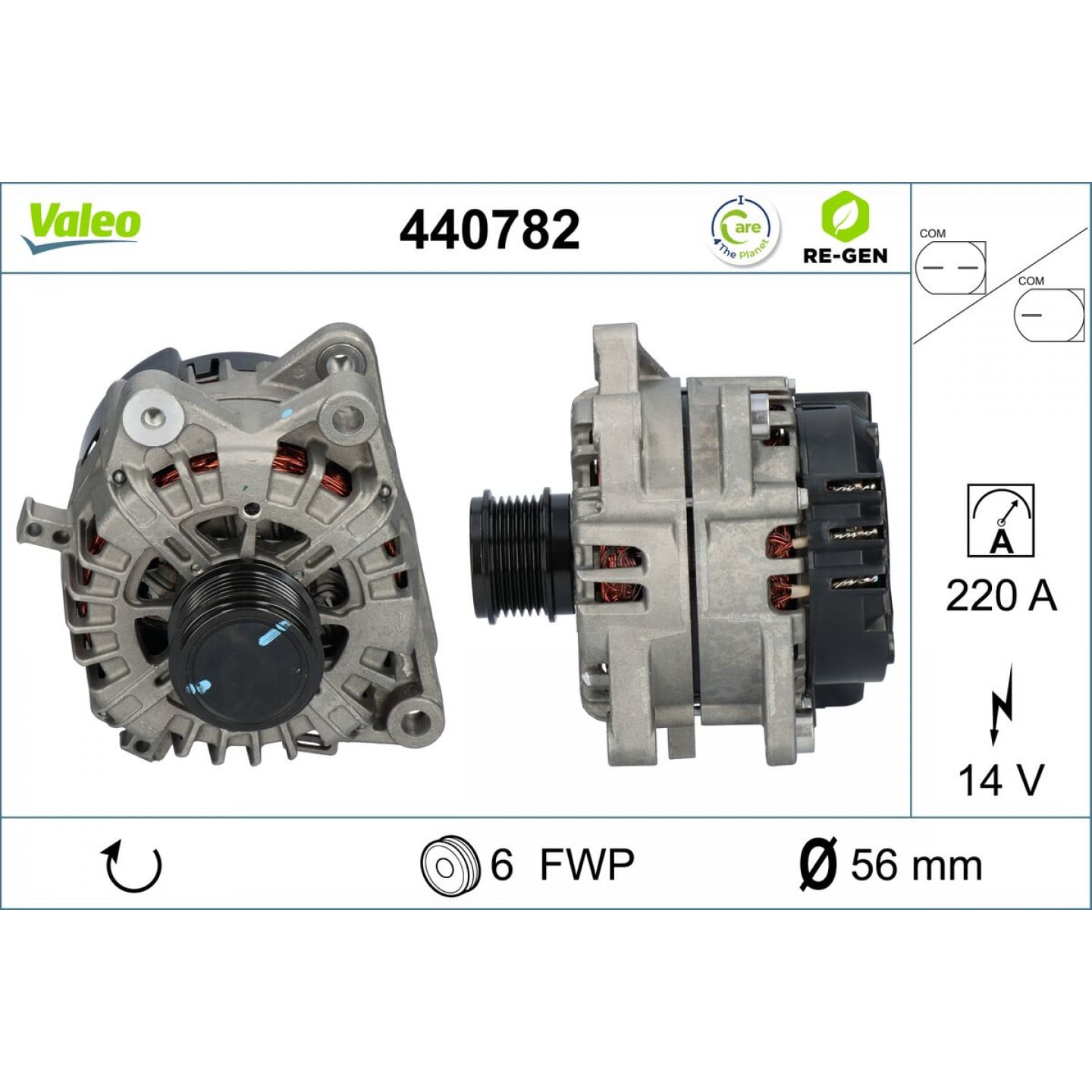 Alternador VALEO 440782