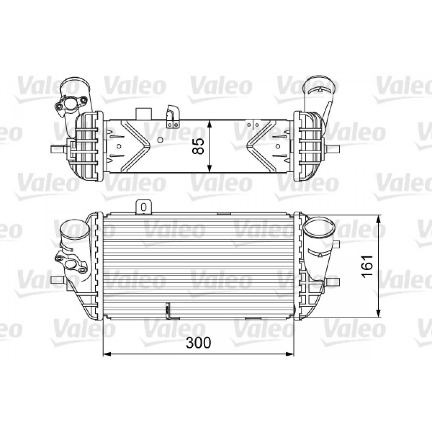 Intercooler, caricatore VALEO 818637