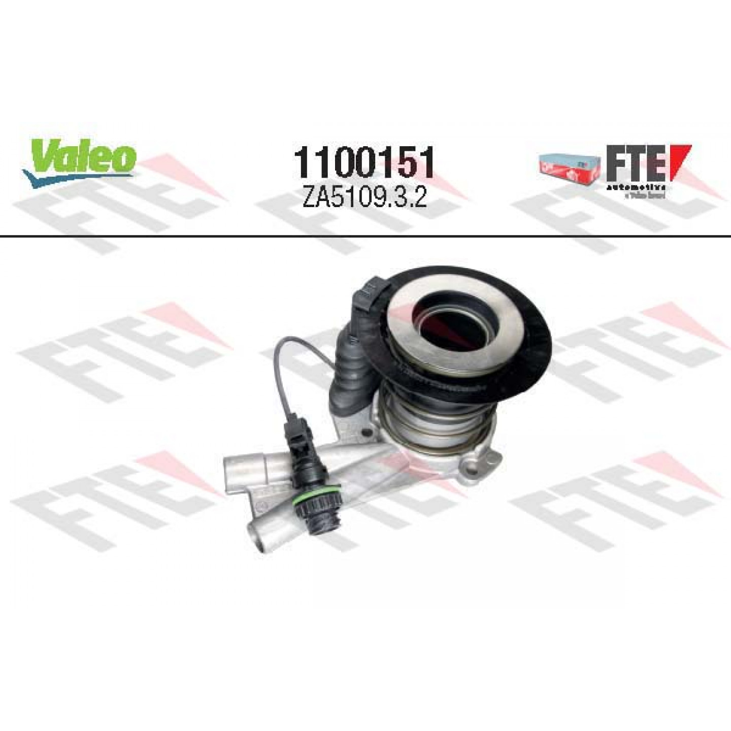 Débrayage central, embrayage VALEO 1100151