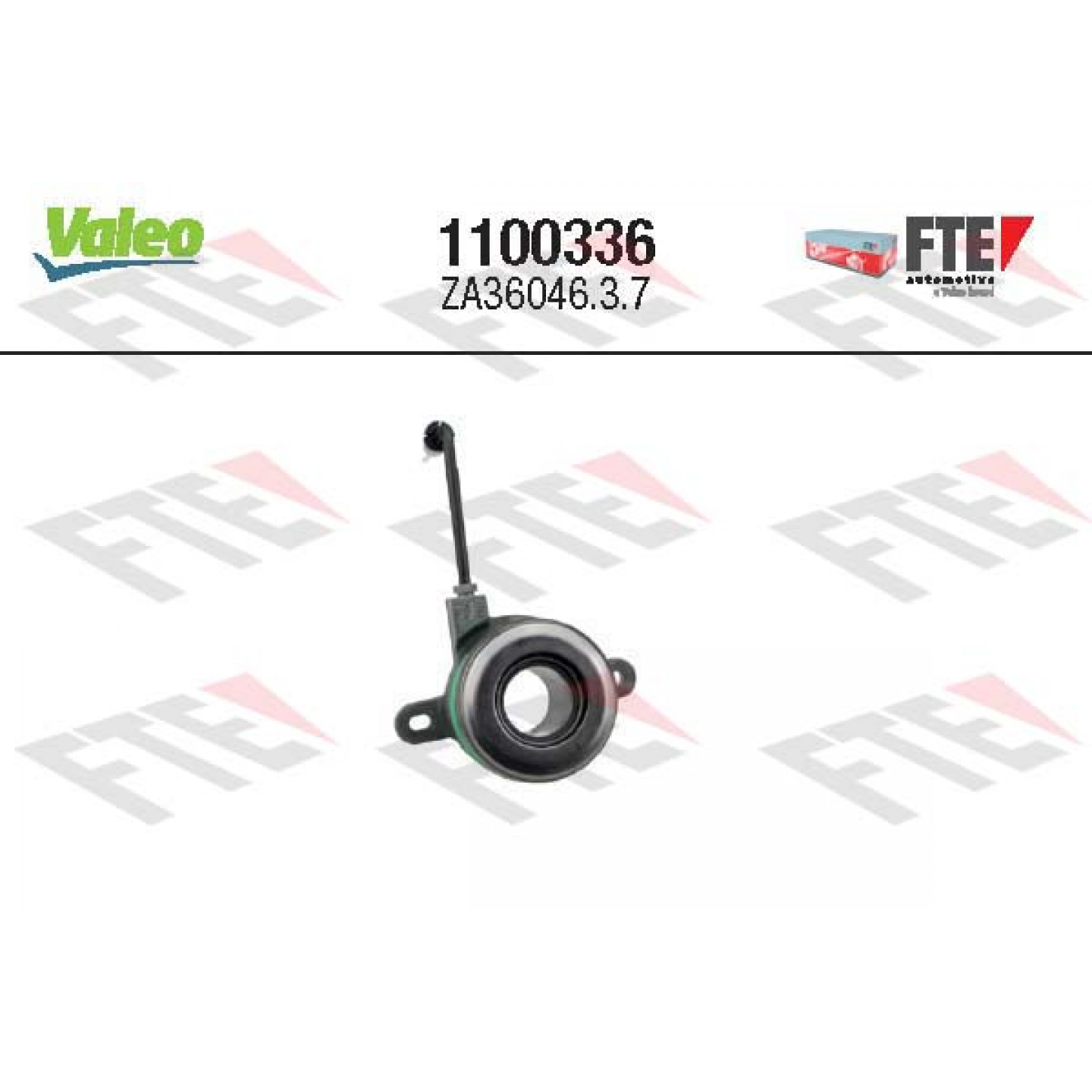 Débrayage central, embrayage VALEO 1100336