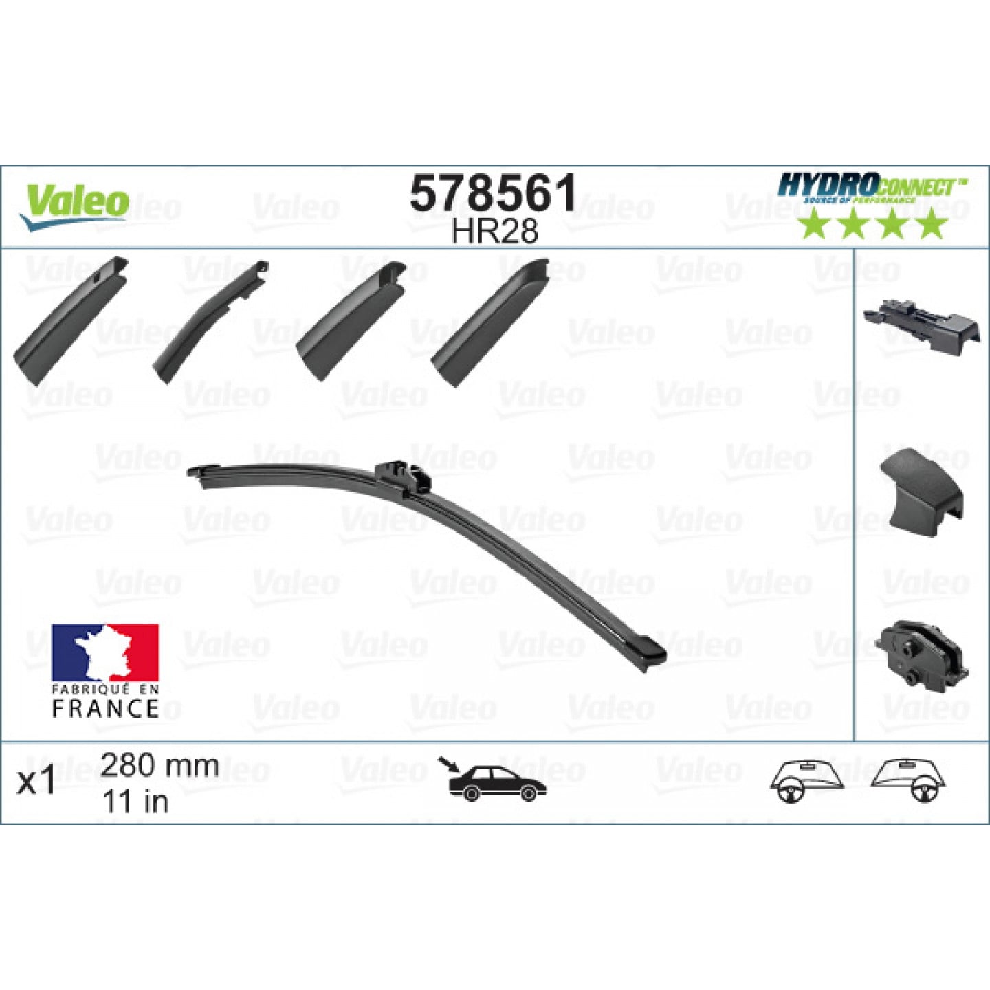 Wisserblad VALEO 578561