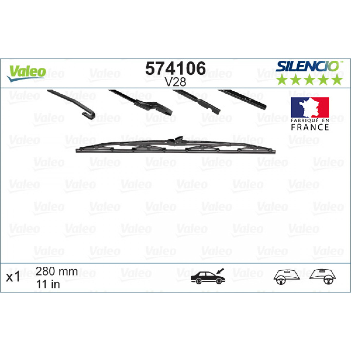 Wischblatt VALEO 574106