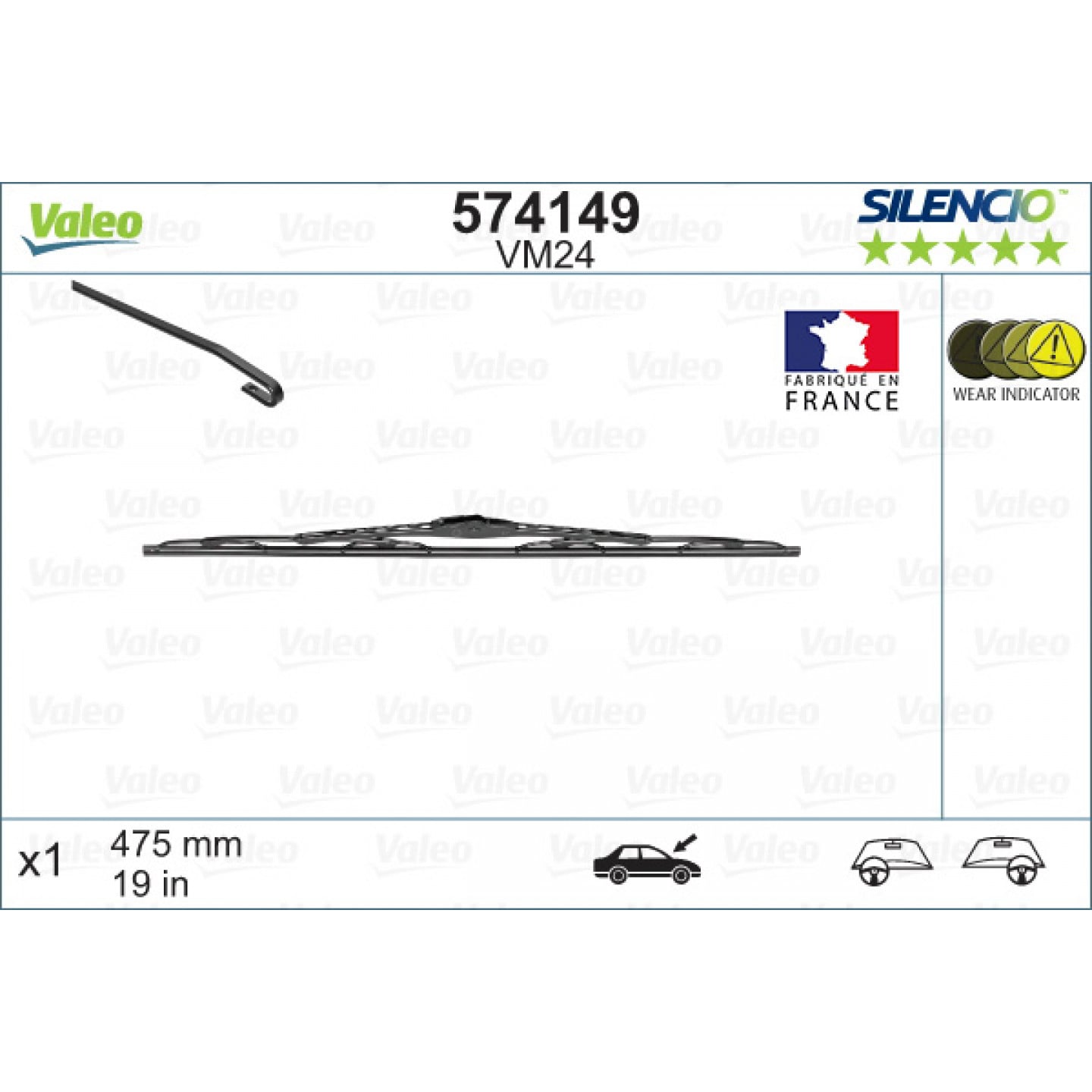 Wischblatt VALEO 574149