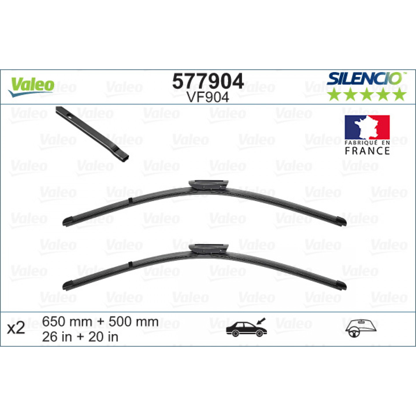List stěrače VALEO 577904