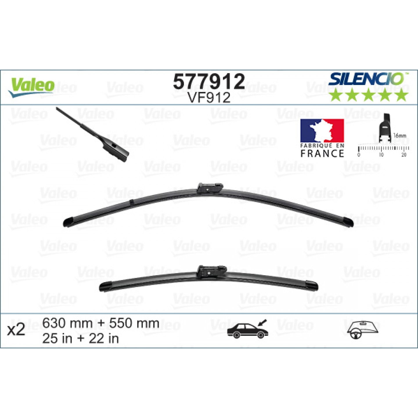 Wischblatt VALEO 577912