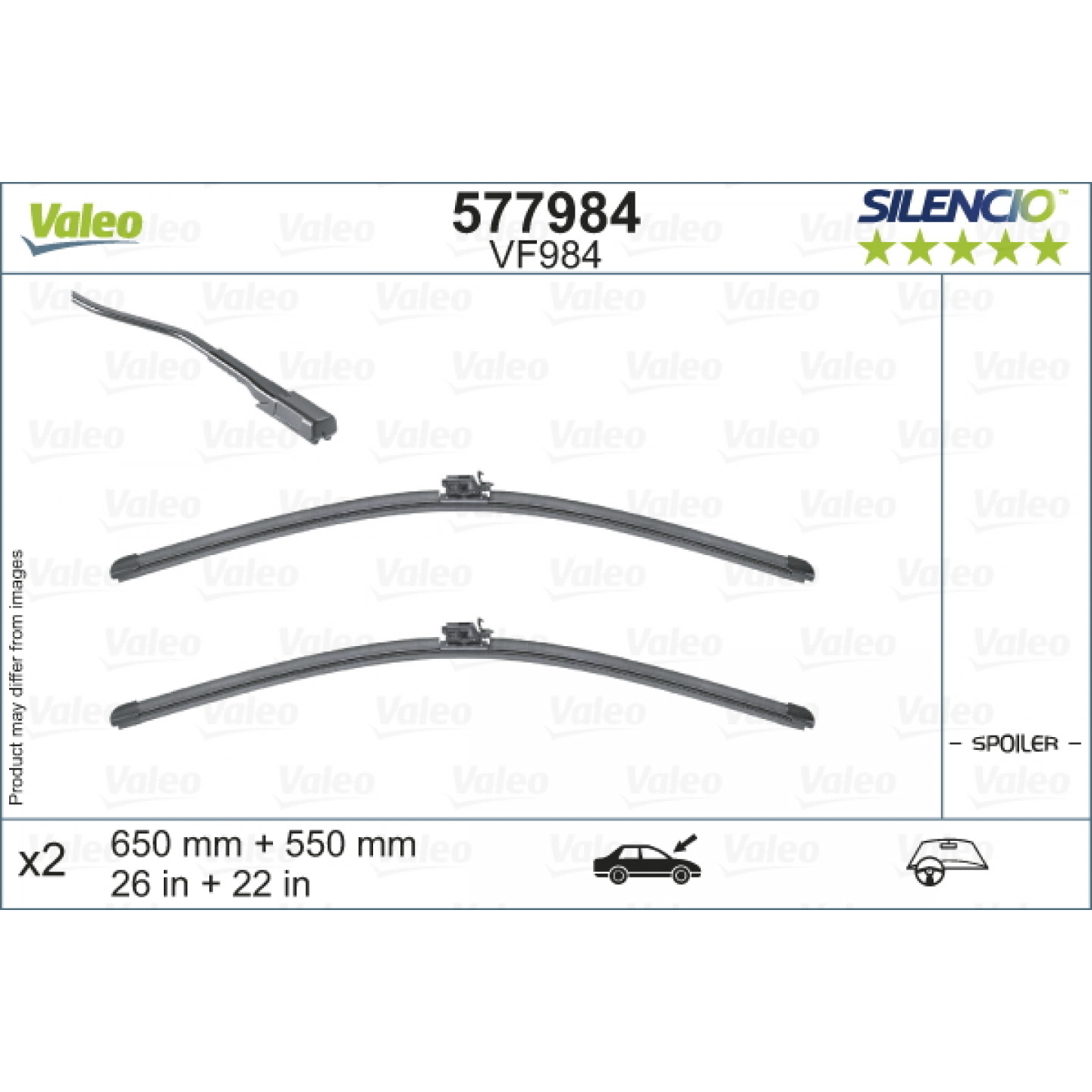 Limpiaparabrisa VALEO 577984