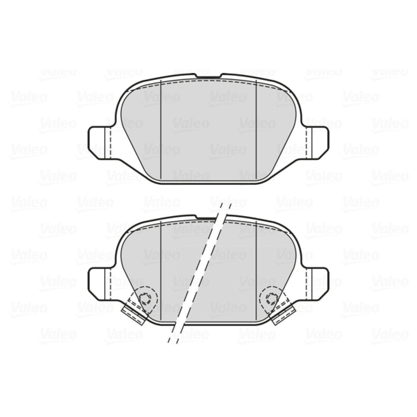 Bremseklodser VALEO 302338