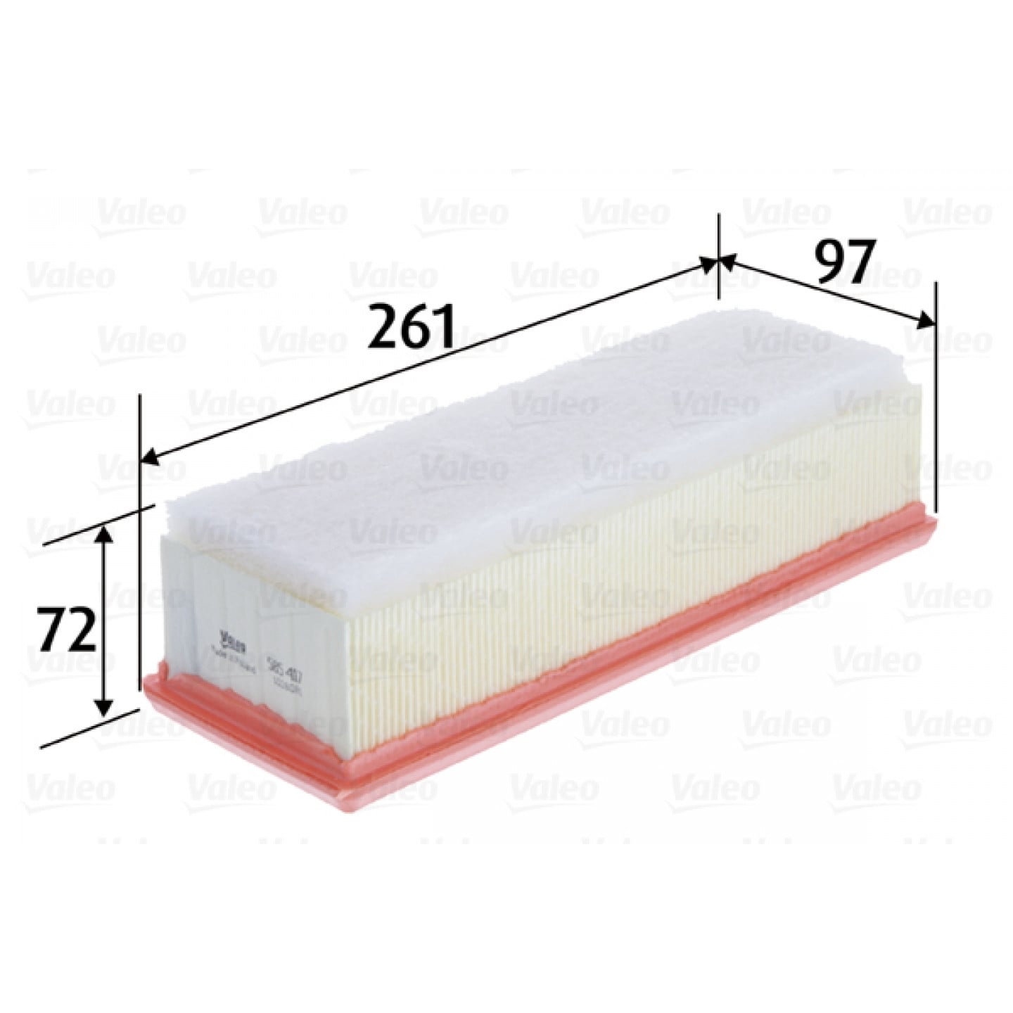 Luchtfilter VALEO 585417