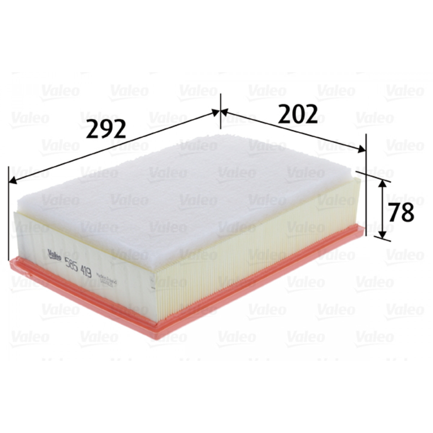 Luftfilter VALEO 585419