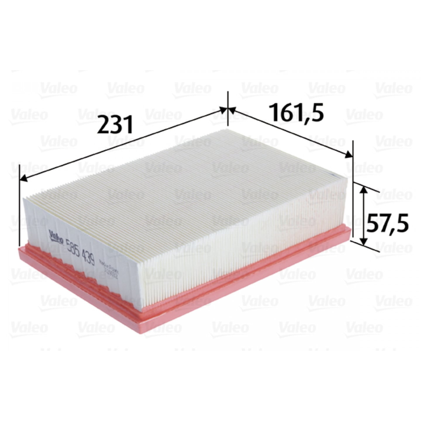 Luftfilter VALEO 585439