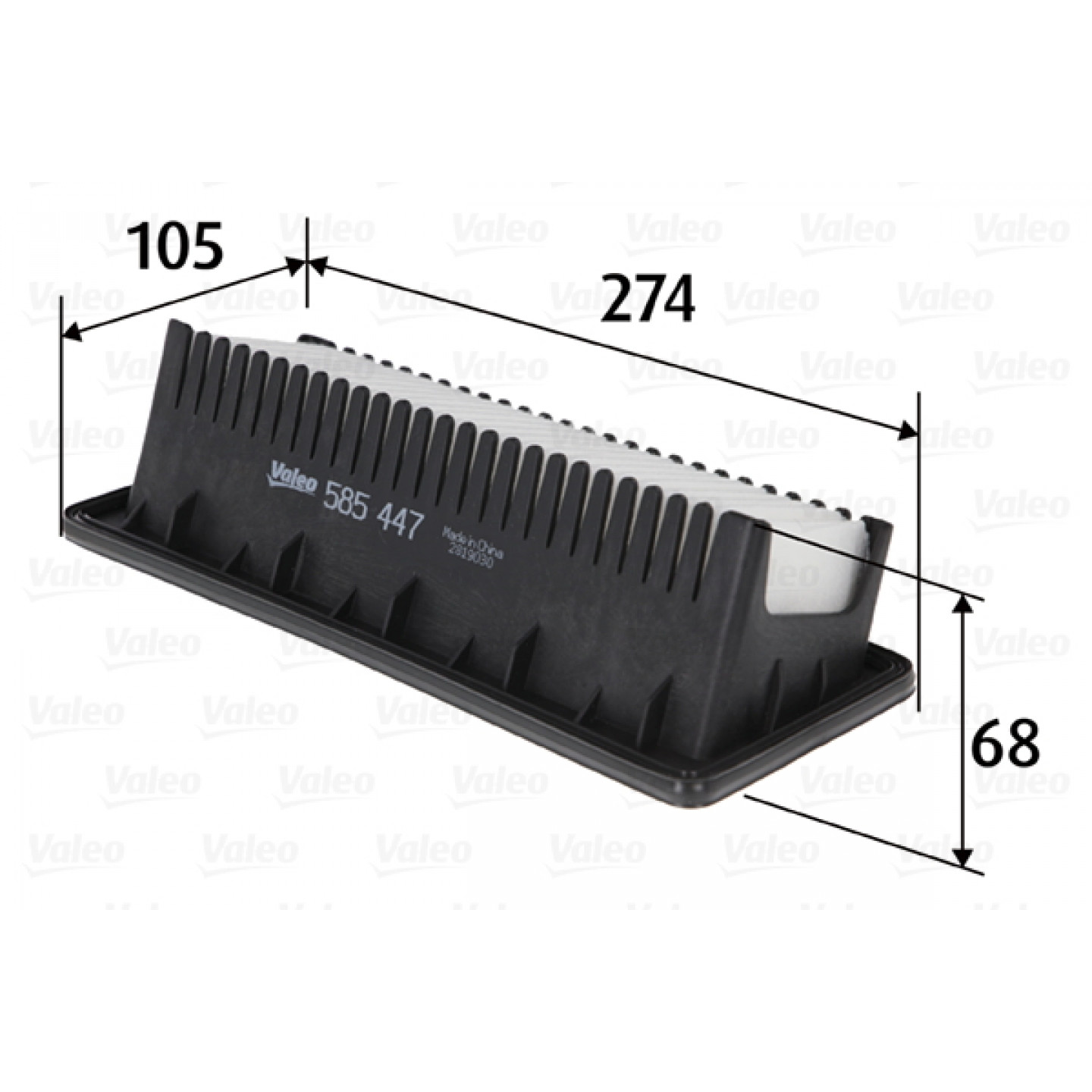 Luftfilter VALEO 585447
