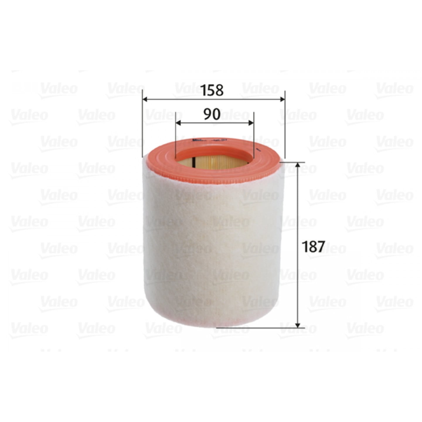 Luchtfilter VALEO 585763