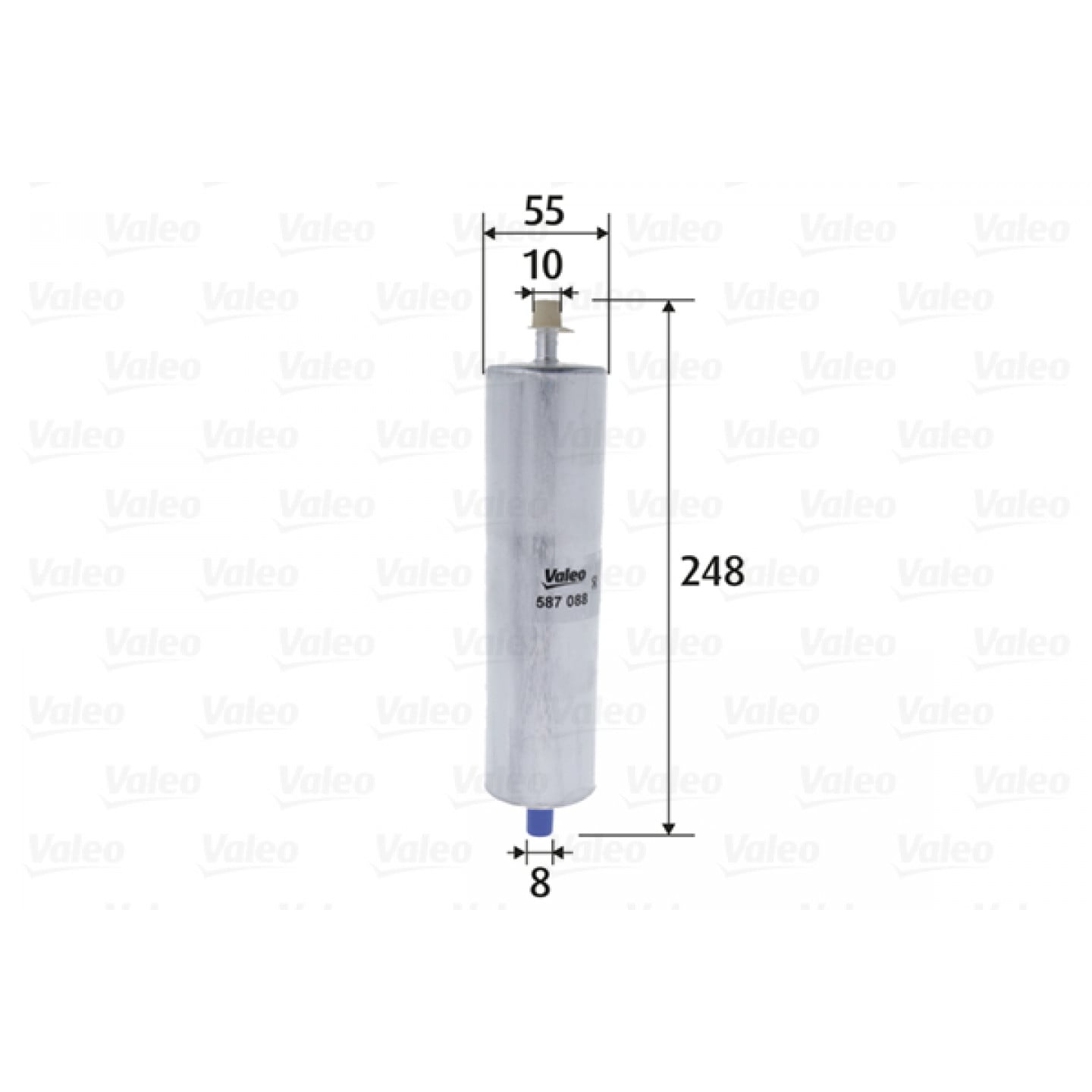 Brandstoffilter VALEO 587088