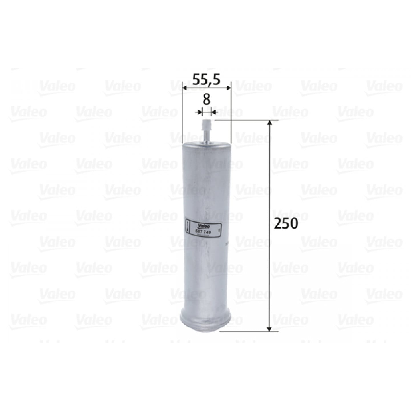 Brandstoffilter VALEO 587749
