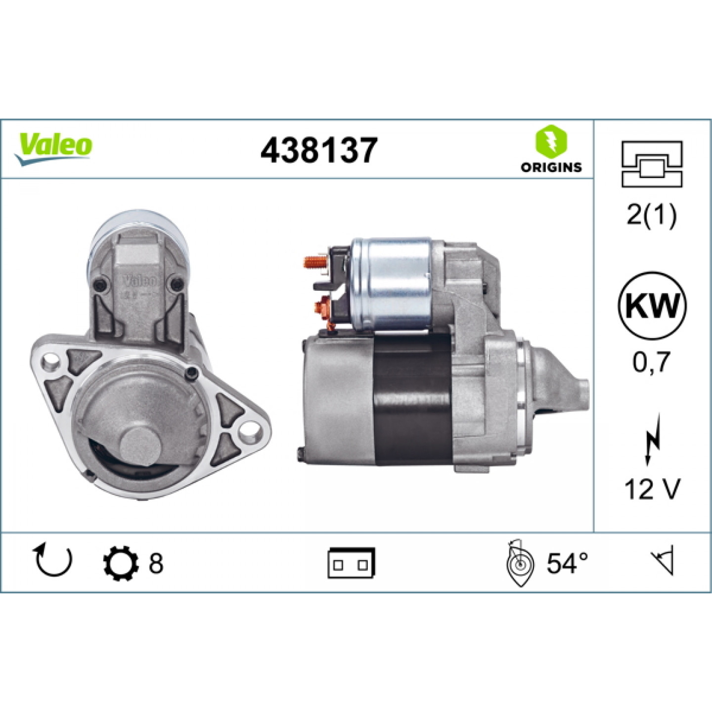 Startér VALEO 438137