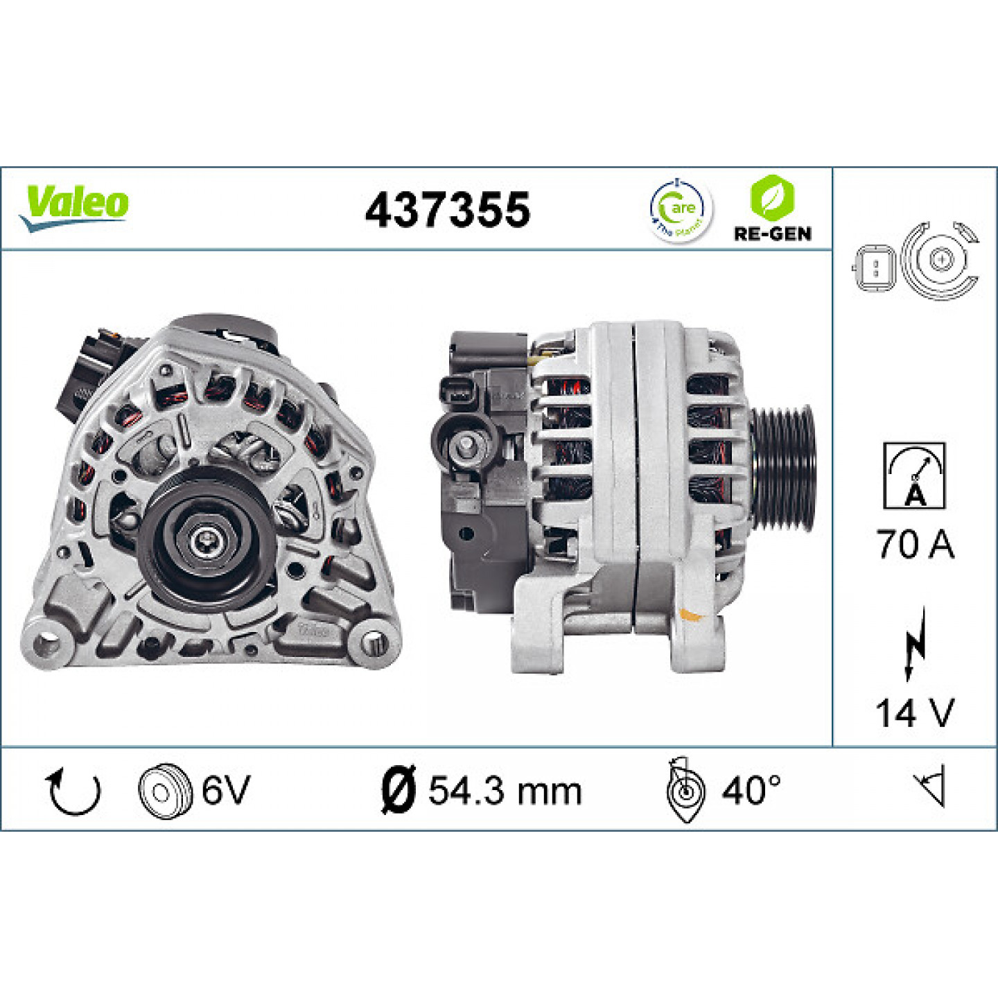 Generator VALEO 437355