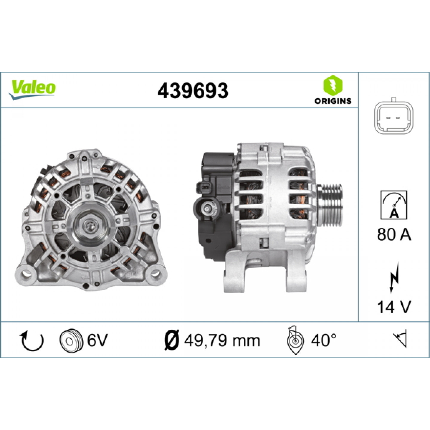 Generator VALEO 439693