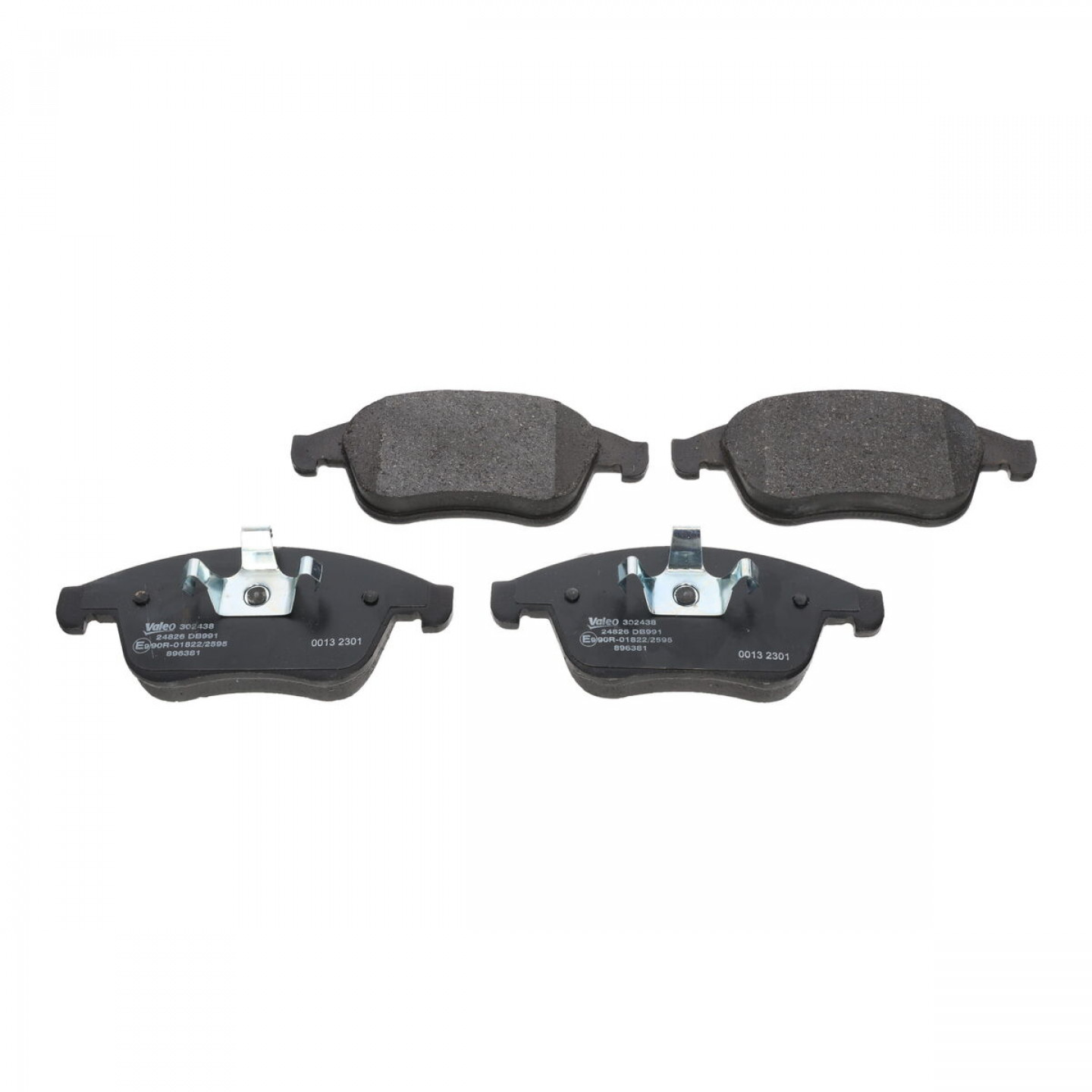 Kit de plaquettes de frein, frein à disque VALEO 302438