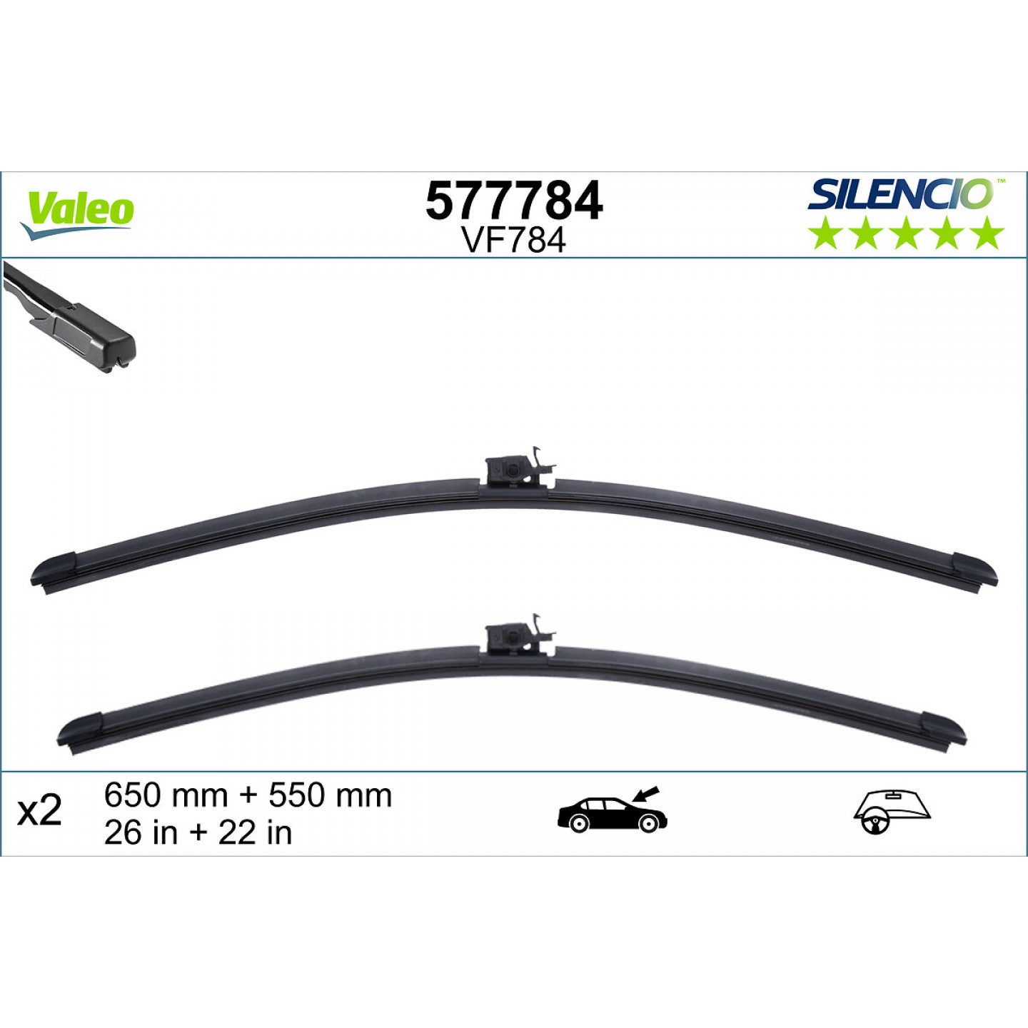Wischblatt VALEO 577784