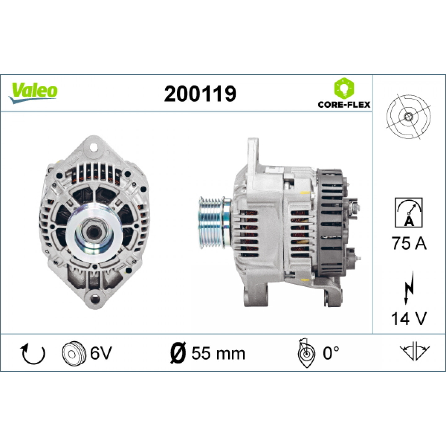 generátor VALEO 200119