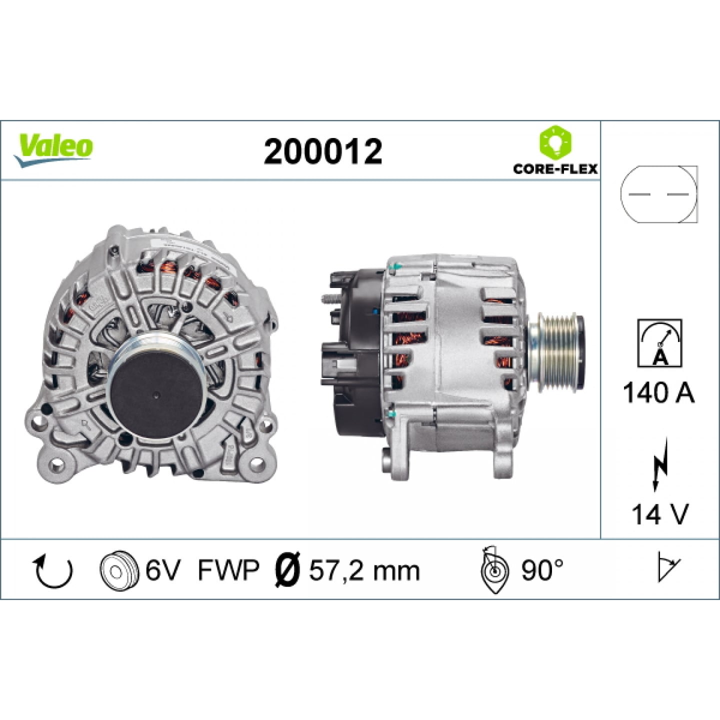 Valeo 820700 Ricambio Generale