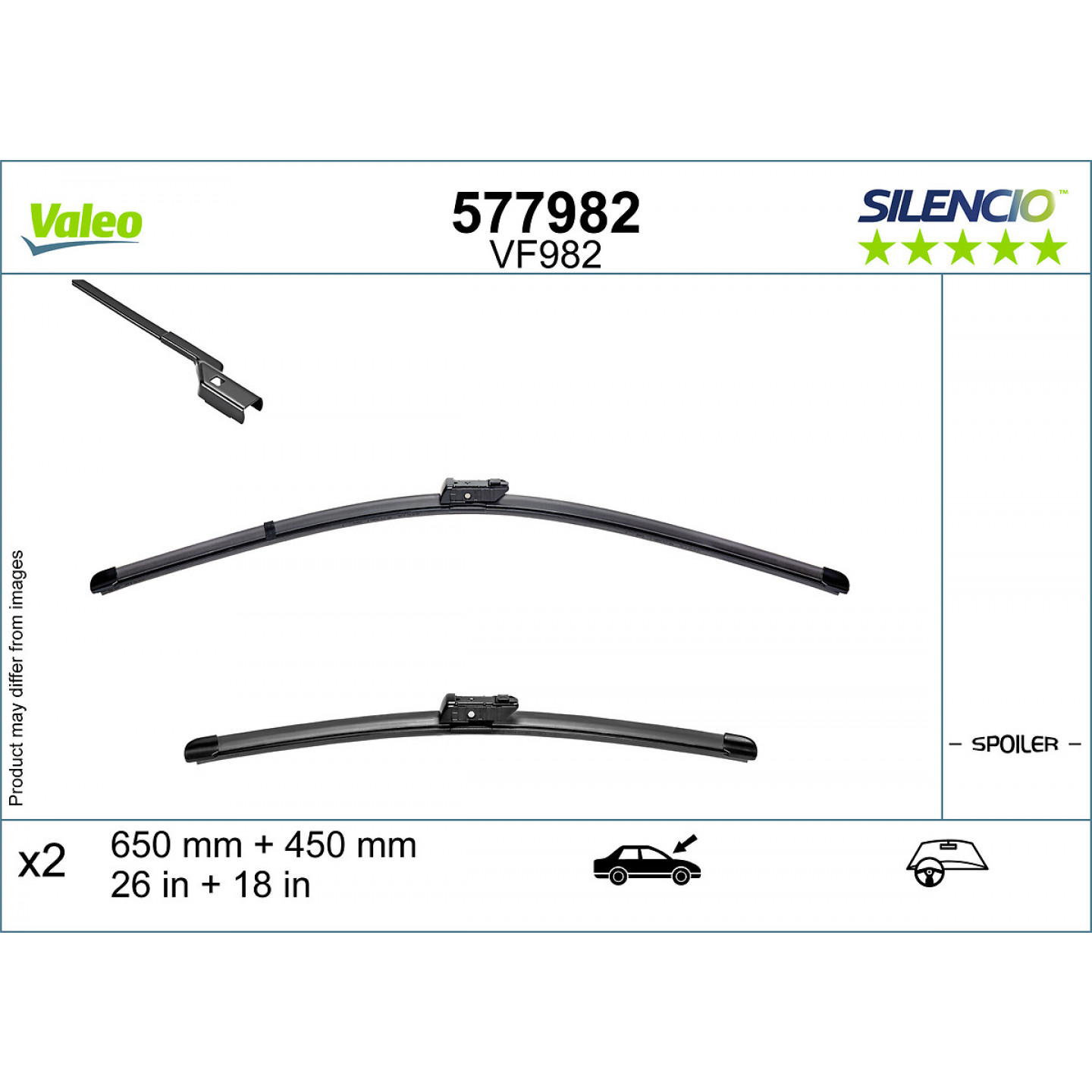 Limpiaparabrisa VALEO 577982