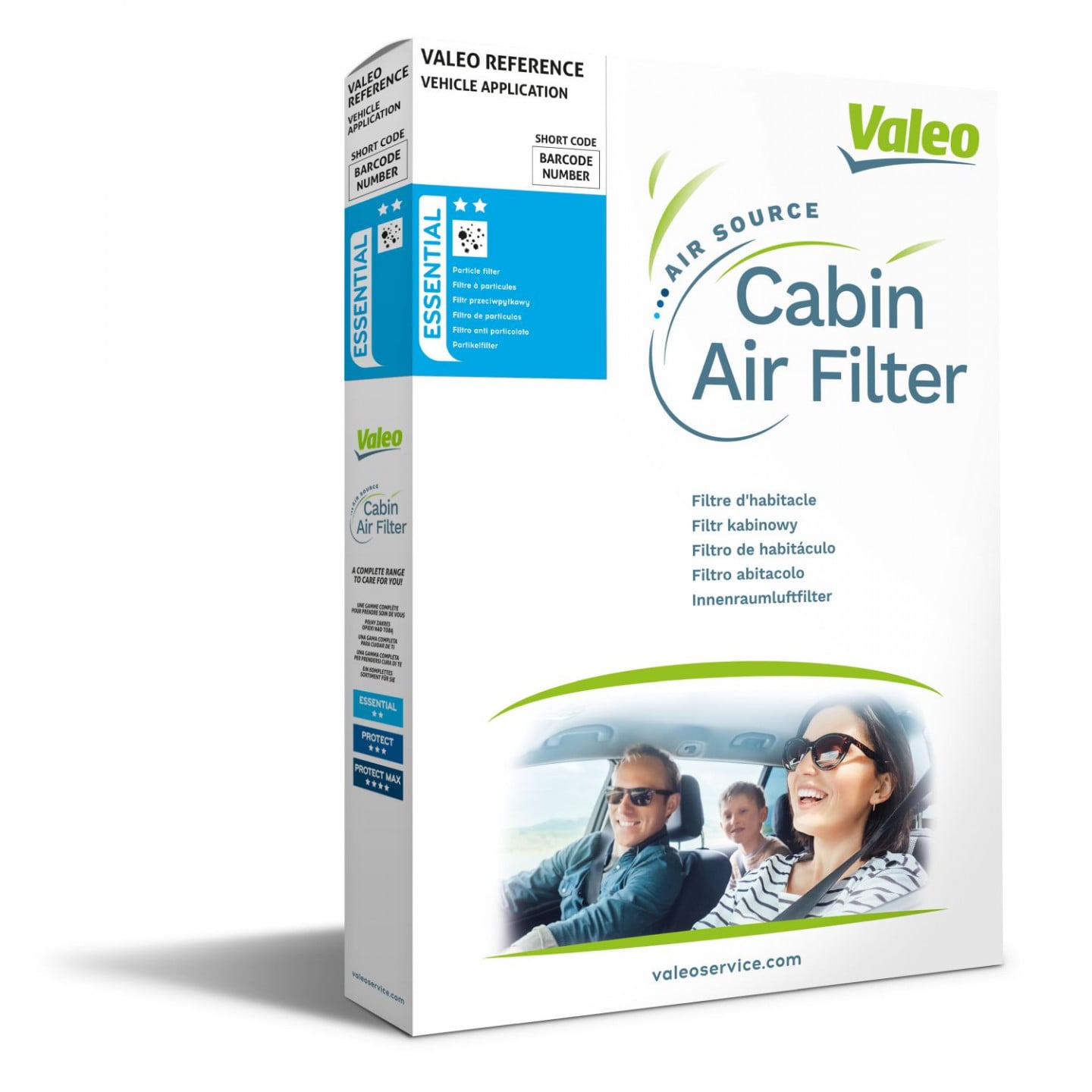 Filtre, air de l'habitacle VALEO 715658
