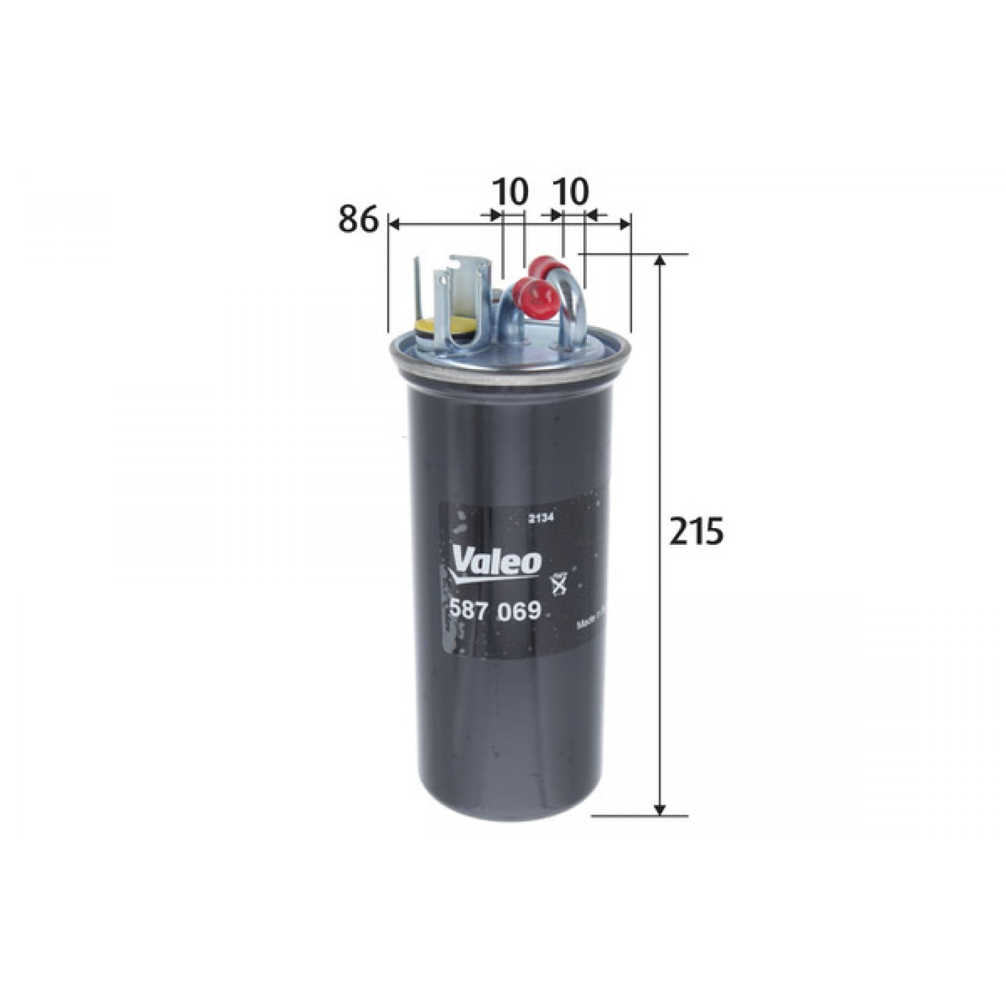 Filtro carburante VALEO 587069